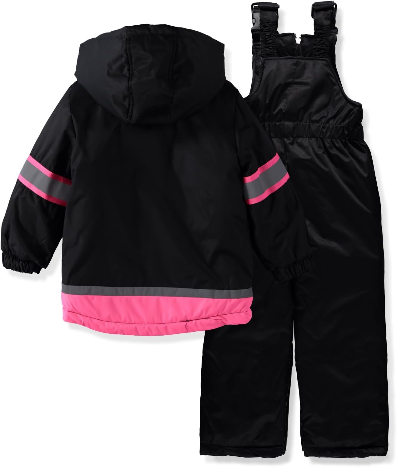 Bass Creek Outfitters - High Visibility 2-Piece Snow Suit and Bib for Kids