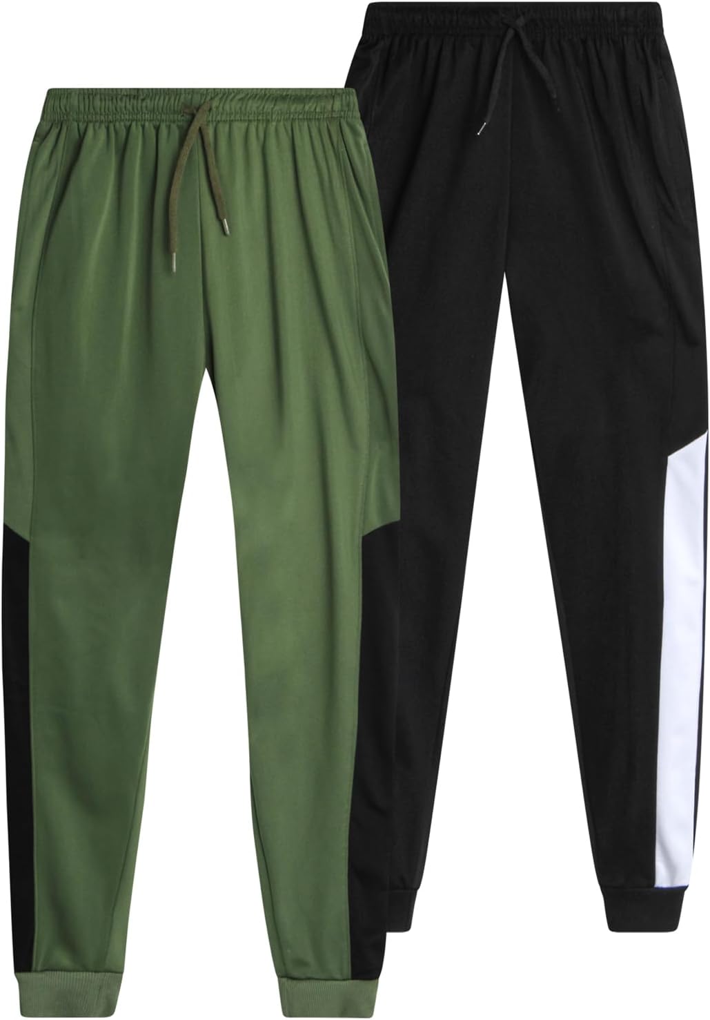Quad Seven Boys athletic joggers with soft tricot fabric