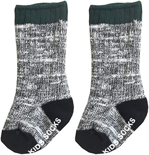 QandSweet Unisex Baby Knee-High Socks for Toddler Boys Girls Soft Warm Winter F fashion