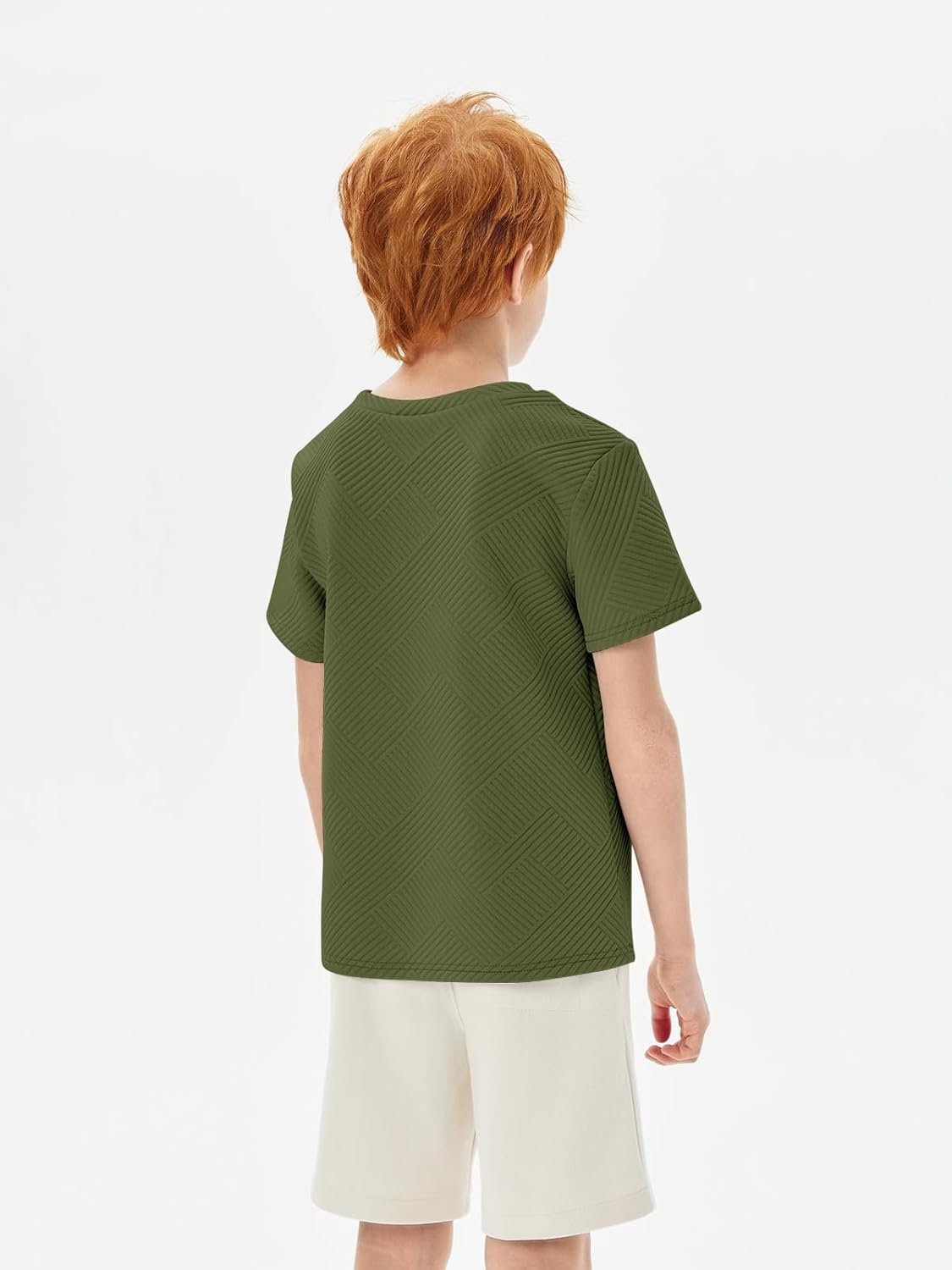 Haloumoning Boys Geometric Tshirts