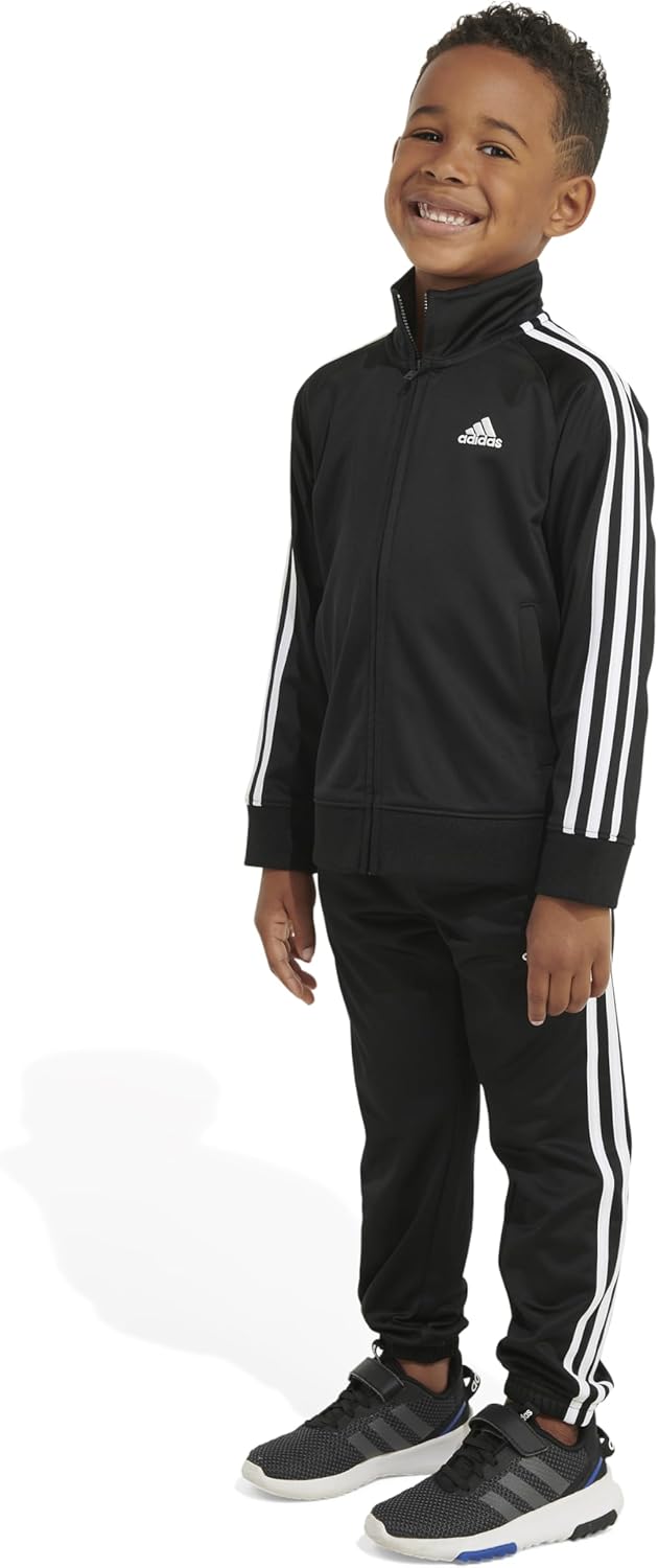 Stayutions Boys Tricot Tracksuit Jacket Jogger Pant Set by Adidas