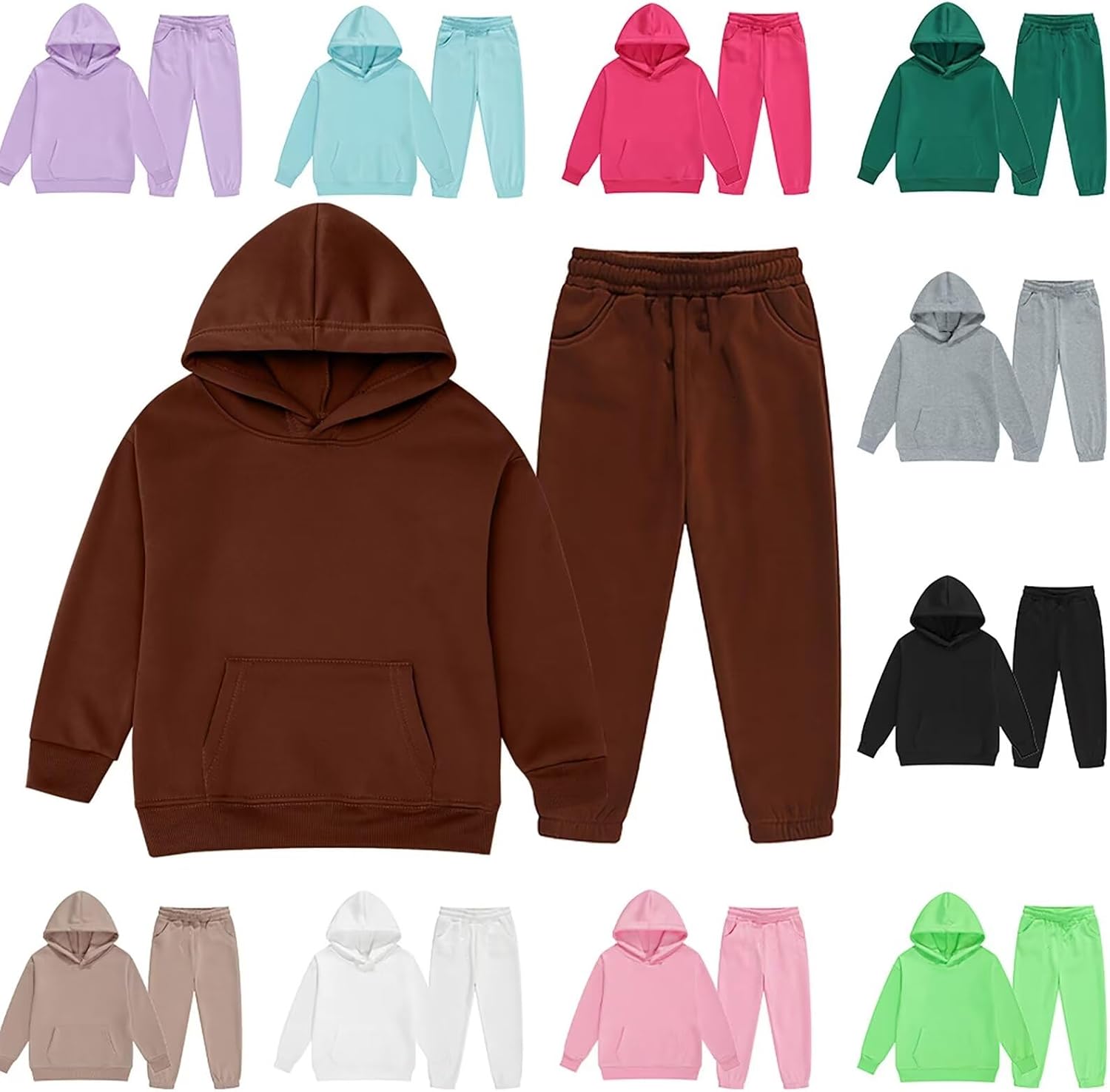 Boys Girls Tracksuit Set Fashionable and Comfortable for Kids