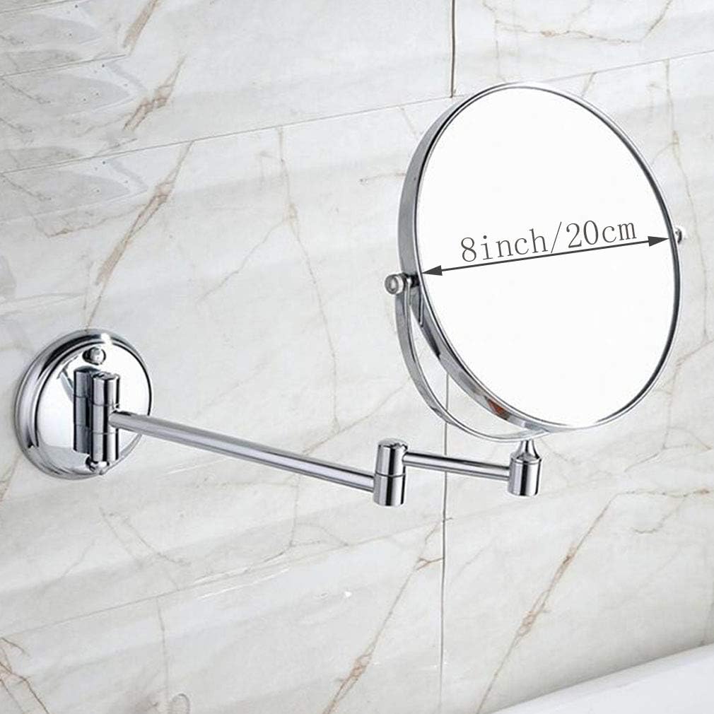 Personal Beauty Mirror Swivel Extendable Vanity Mirror for Relaxation Confidence