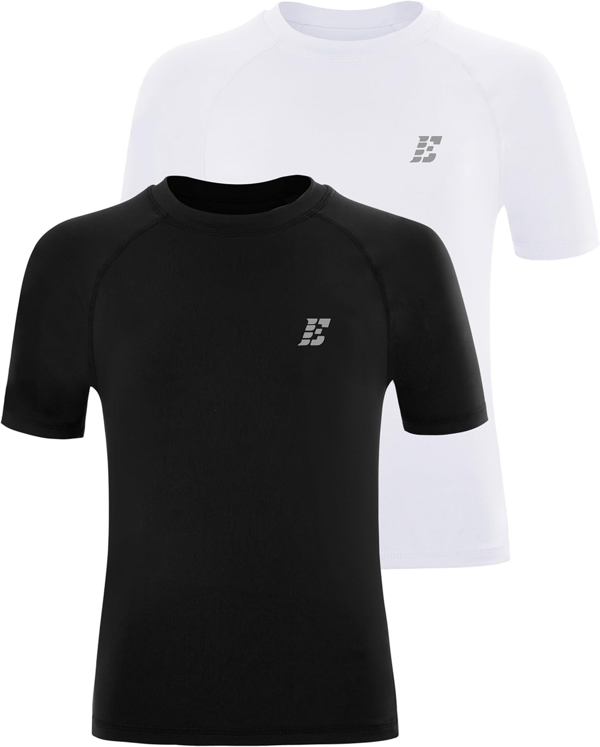 EoBeKee Boys Compression Shirt for Basketball and Sports