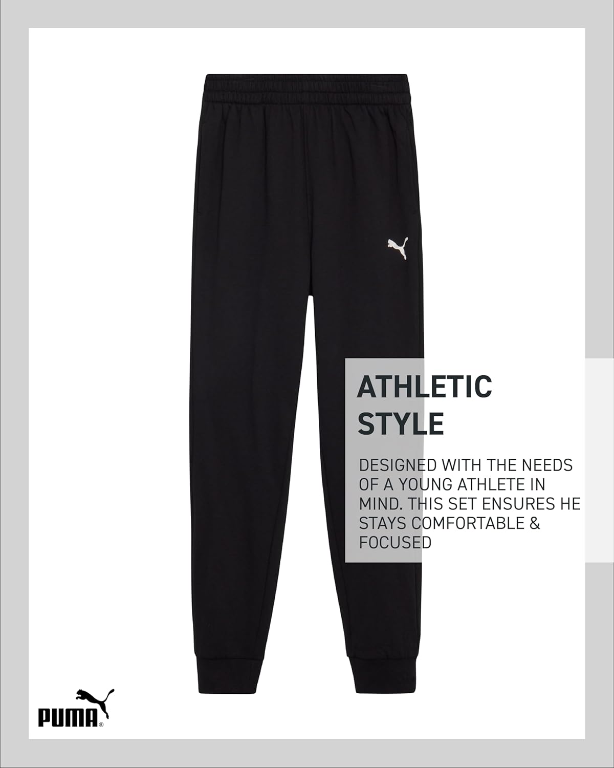 PUMA Boys Jogger Set for Boys Casual Active Fashion