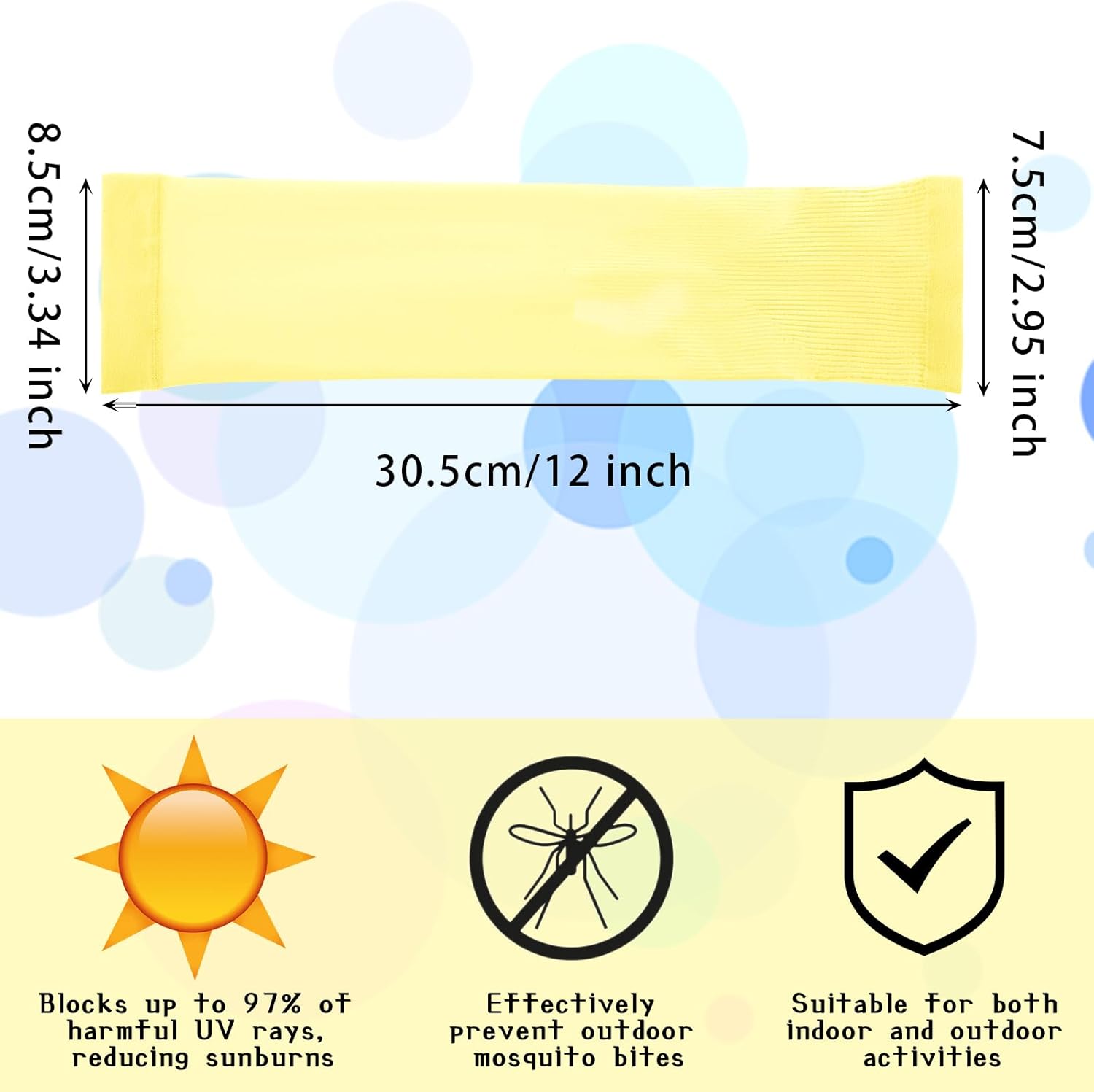 Abeillo Kids Arm Sleeves - UV Protection Composition