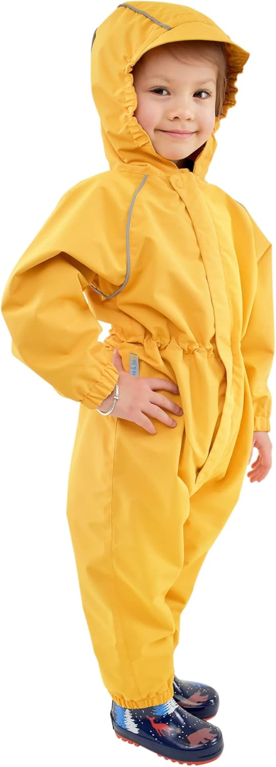 JAN JUL Waterproof Fleece Lined Snow Suit for Kids Lightweight Durable