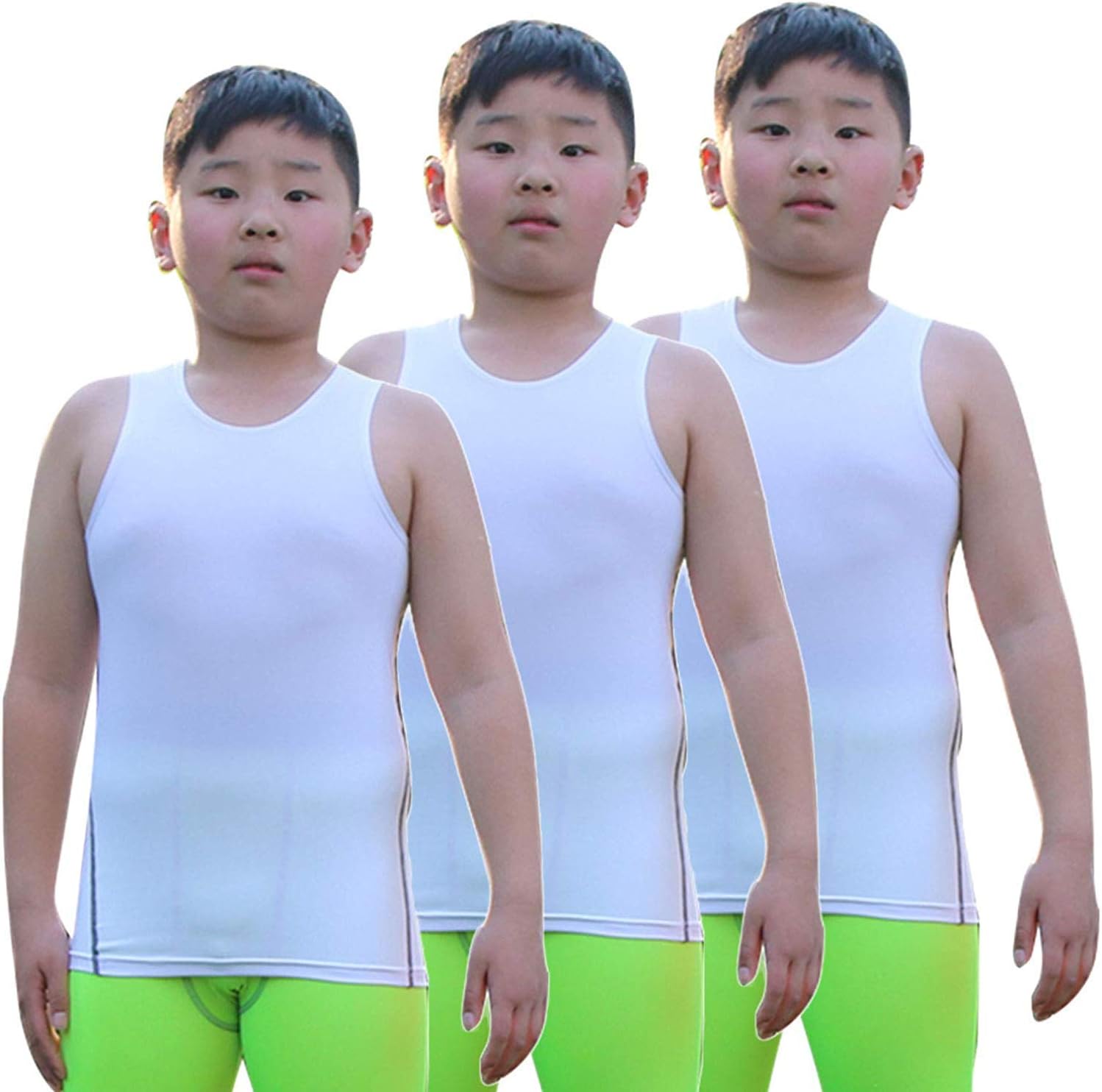 Sanke Youth Compression Tank Tops for Boys and Girls