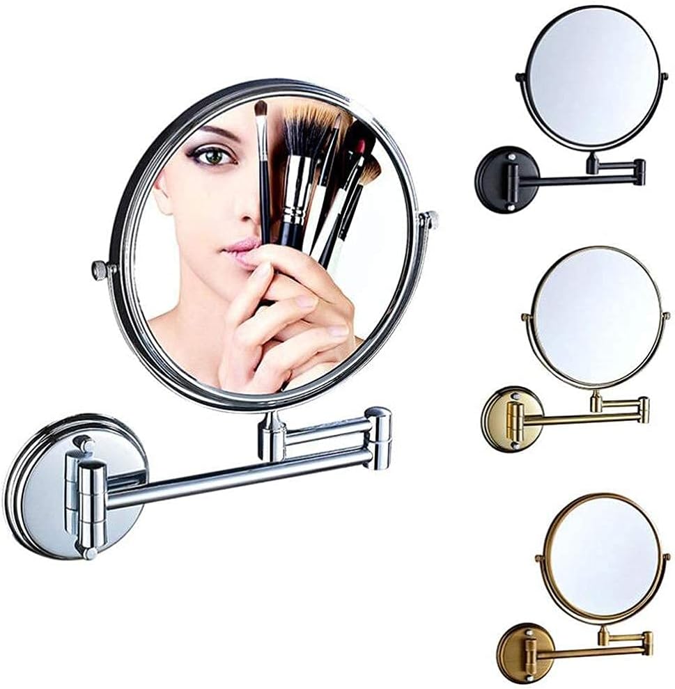 Luxury Gold and Silver Vanity Mirror
