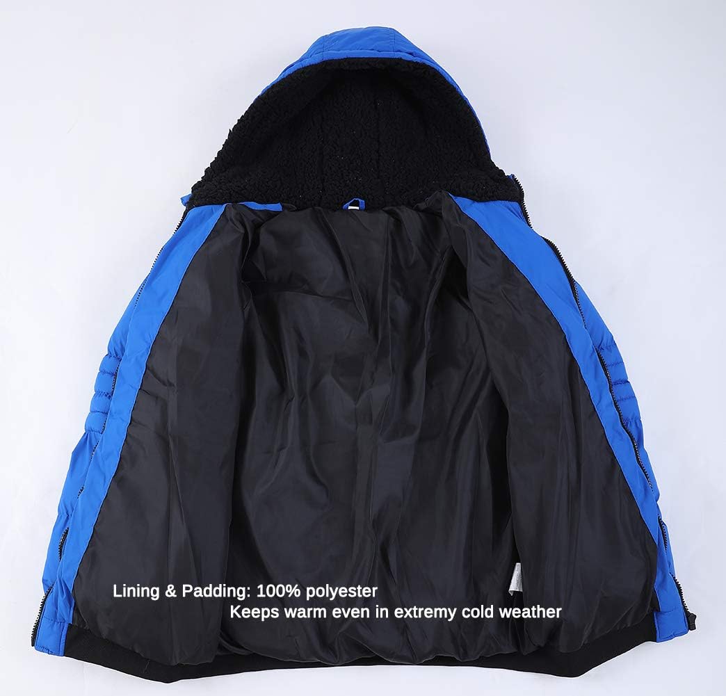 SNOW DREAMS Boys Spring Winter Coat - Waterproof Puffer Jacket for Boys