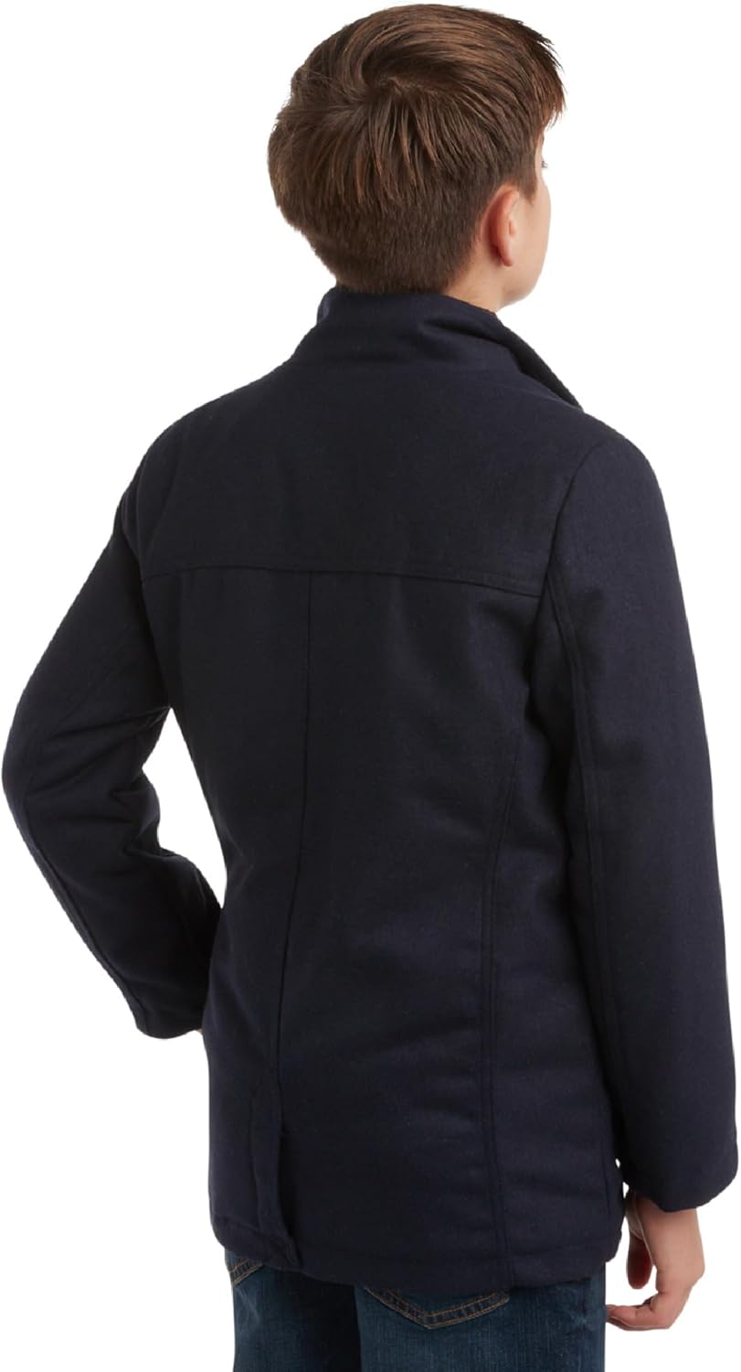 Warm Stylish Boys Wool Jacket