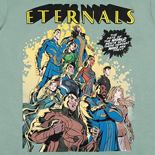 Marvel Avengers Shang-Chi and The Legend of The Ten Rings Eternals Loki 2-Pack T-Shirts