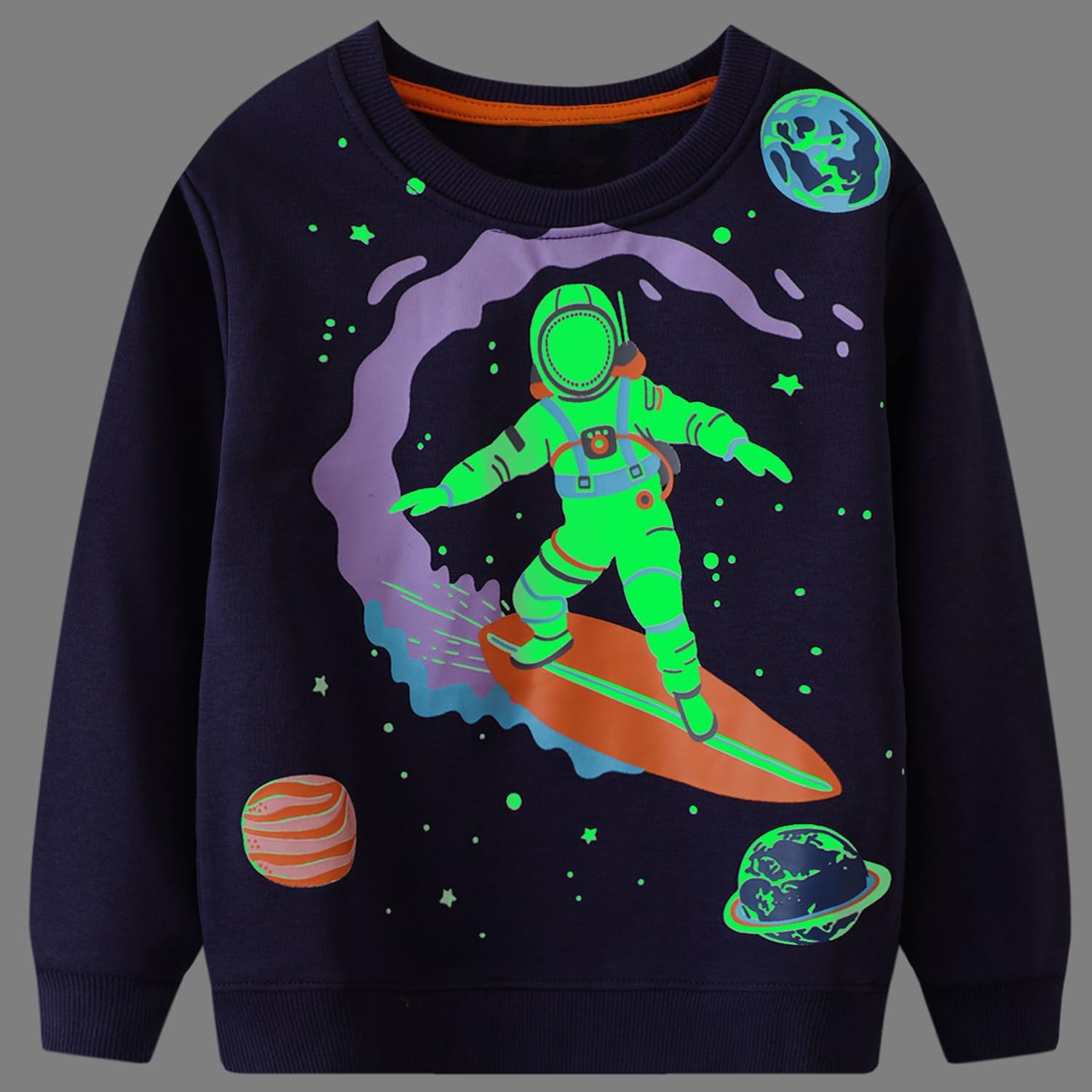 Crewneck sweatshirt for boys