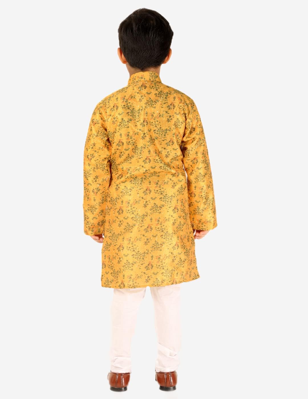 Pro-Ethically Crafted Boys Summer Silk Kurta for Kids Boys Perfect for Special Occasions S-172