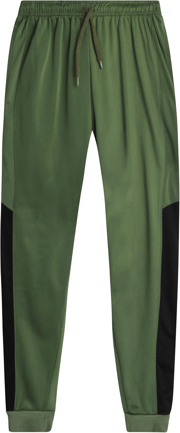 Quad Seven Boys athletic joggers with soft tricot fabric