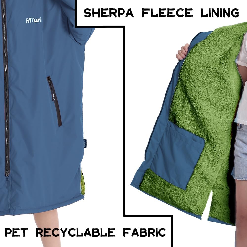 Comfortable Waterproof Windproof High-performance surf parka for boys - perfect for swimming camping outdoor activities