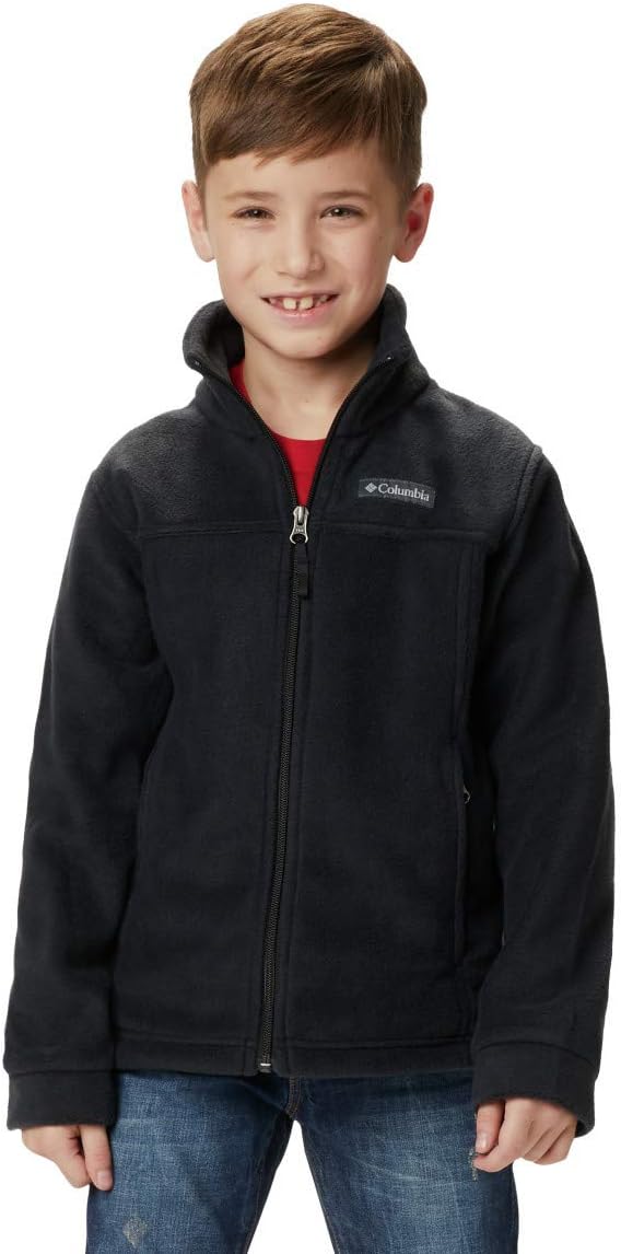 Columbia Boys Steens Mountain II Fleece Jacket Warm Stretchable and Perfect for Outdoor Activities