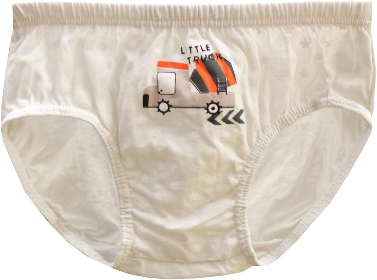 CH Chung Boys Cotton Briefs 2-9Y Car Dinosaur Briefs