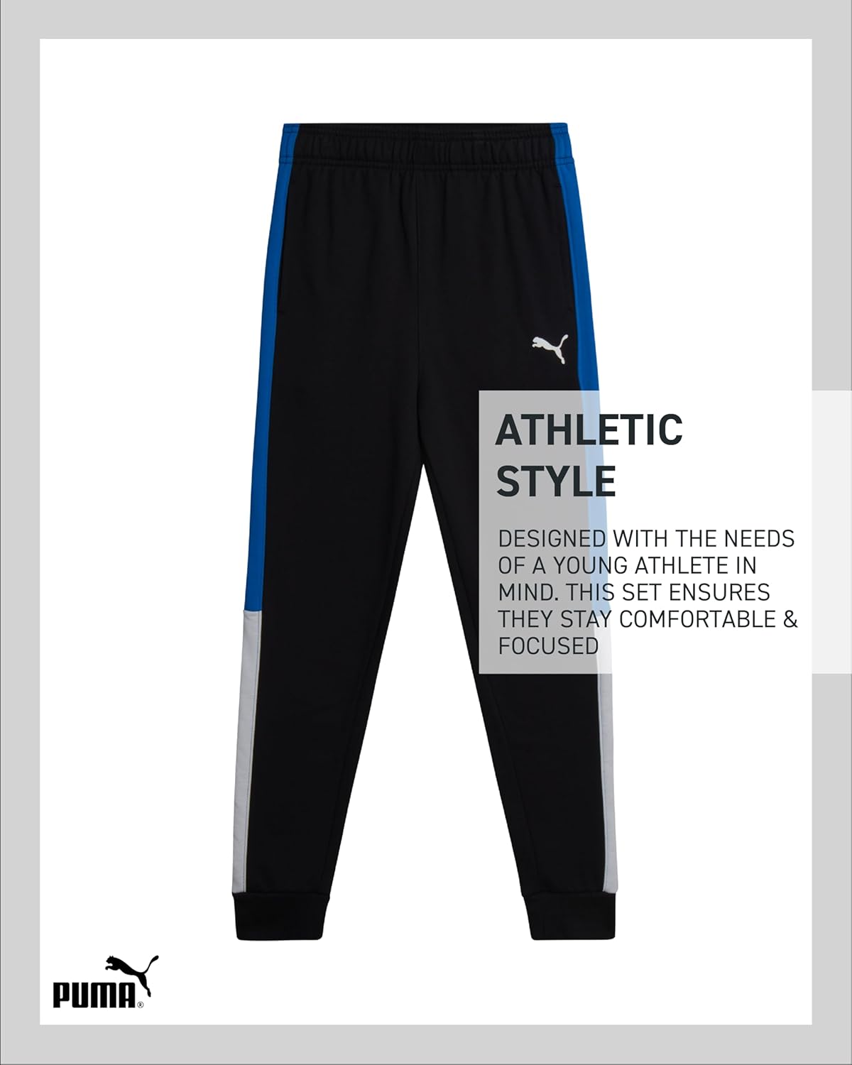 Premium PUMA Boys Jogger Set for froze comfort