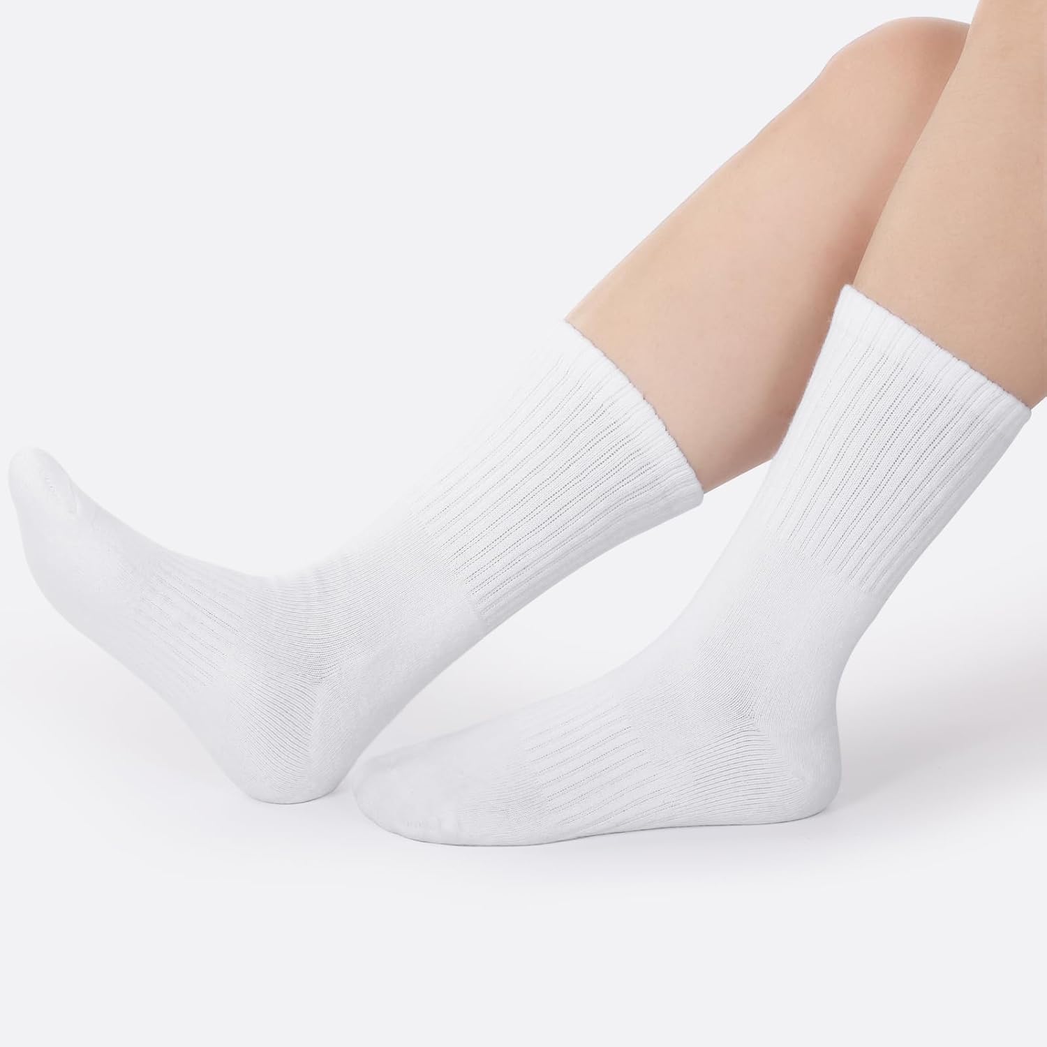 Perfect for Kids Booph Kids Boys Girls Athletic Crew Socks