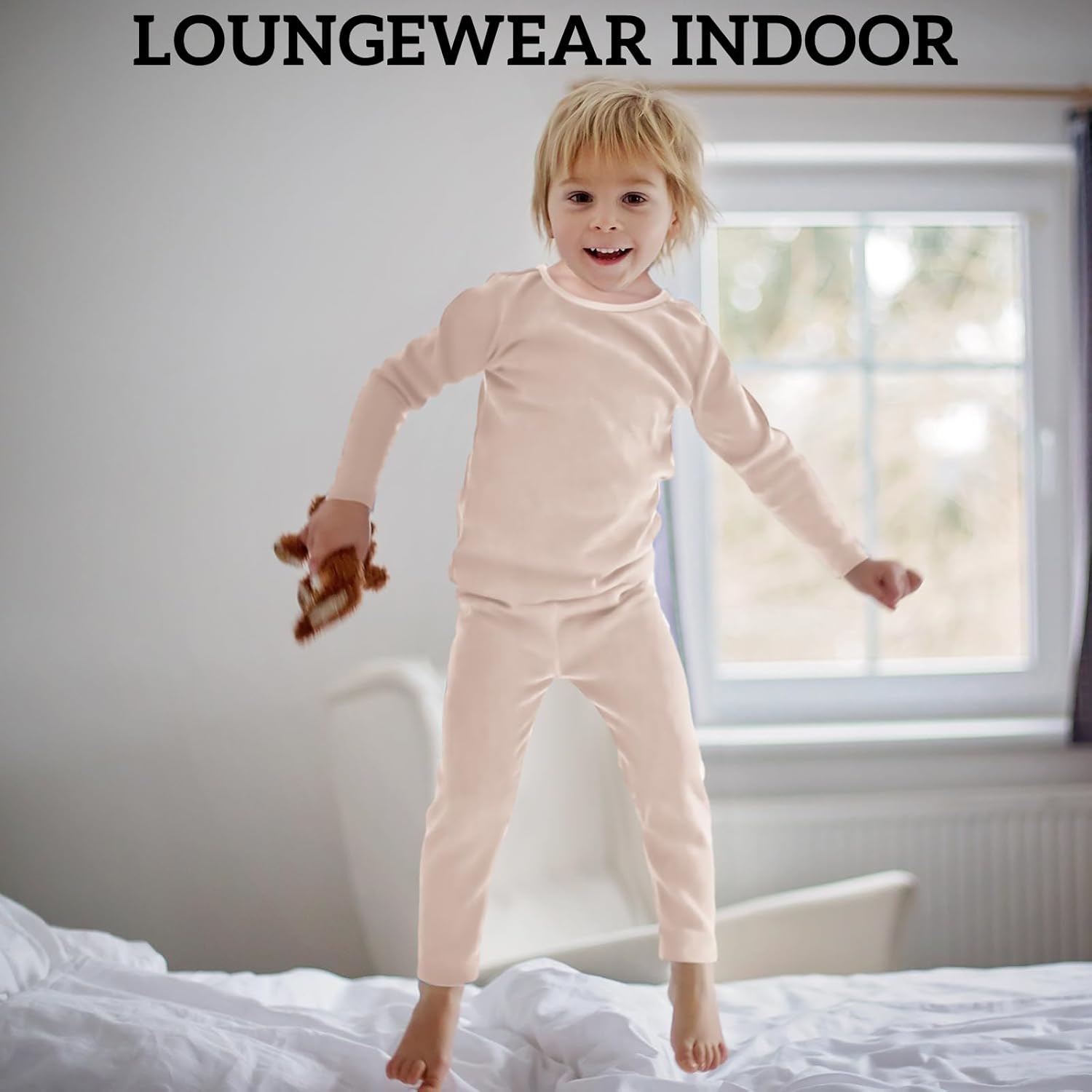 Thermal Underwear Set for Boys Winter Wearing 12M-12Y Warm Comfortable