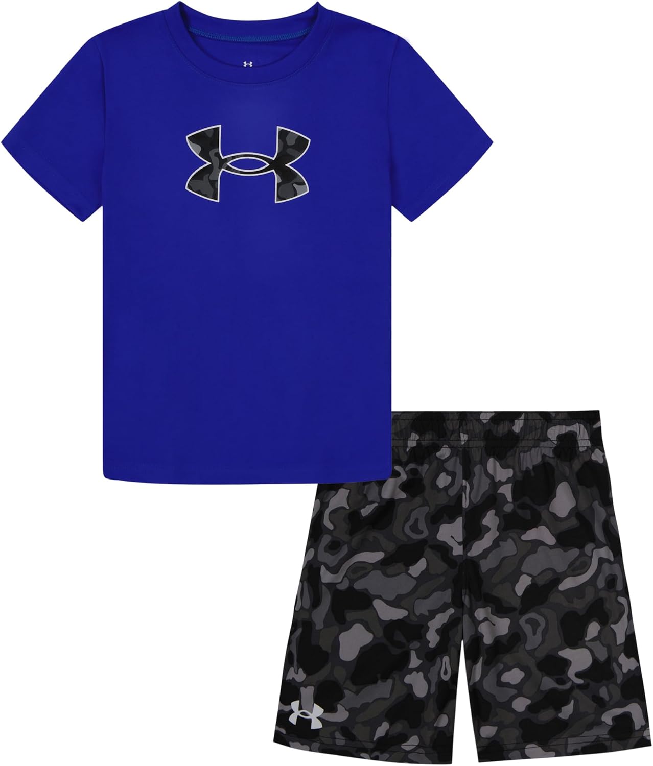 Under Armour Boys Short Sleeve Tee and Short Set Lightweight Breathable