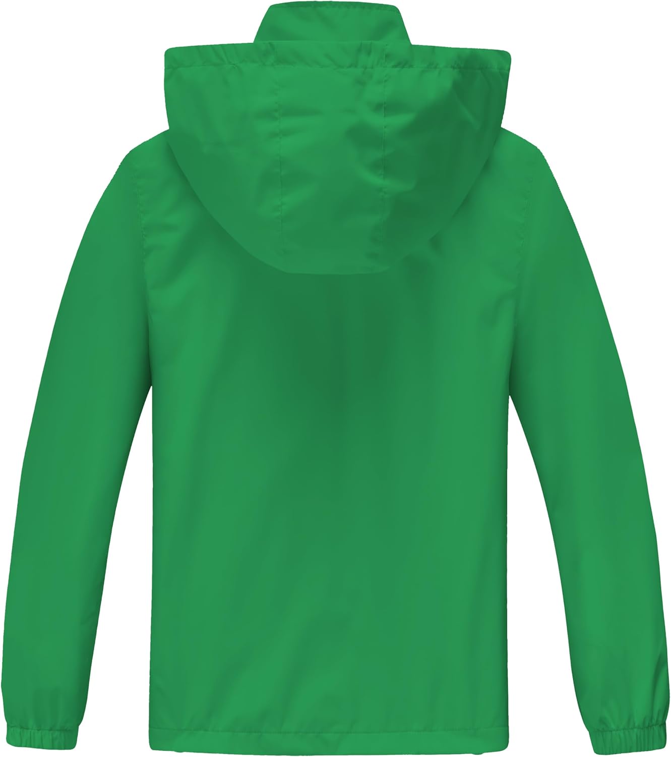 WICKHAM Waterproof Kids Rain Jacket with Hook and Loop Closure