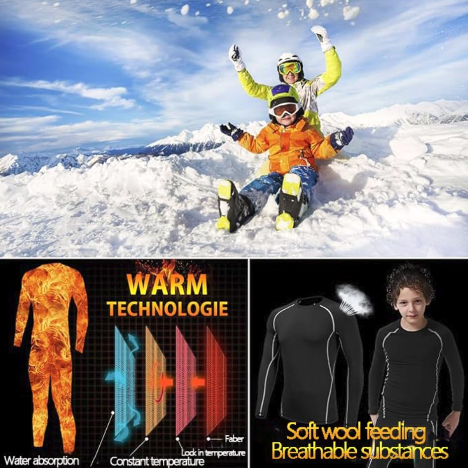 Thermal Underwear Set for Kids