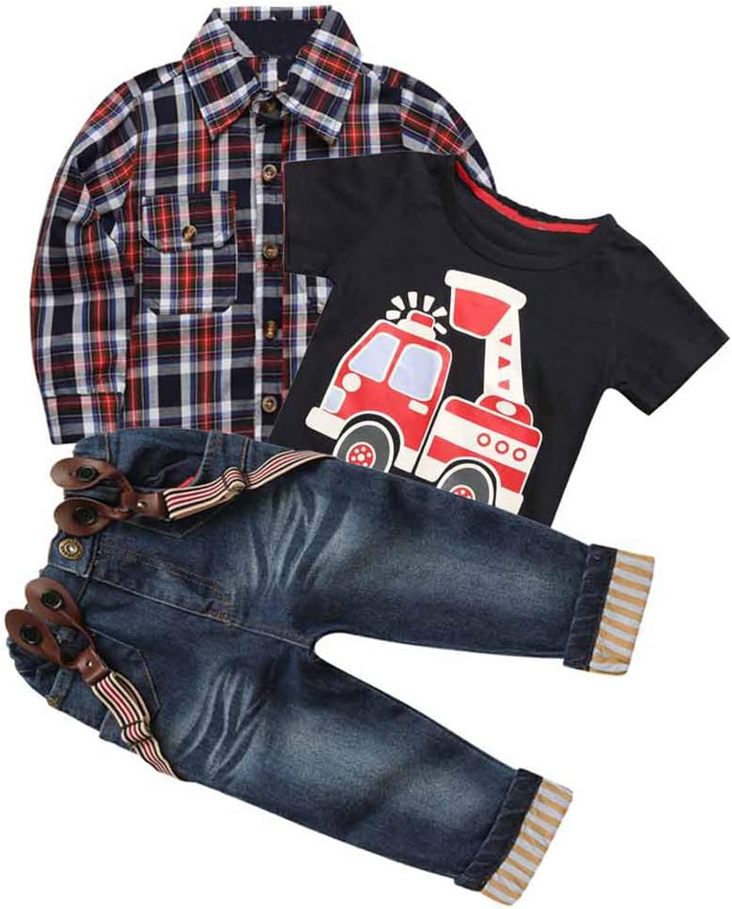 Three-Piece Boys Outfit Set