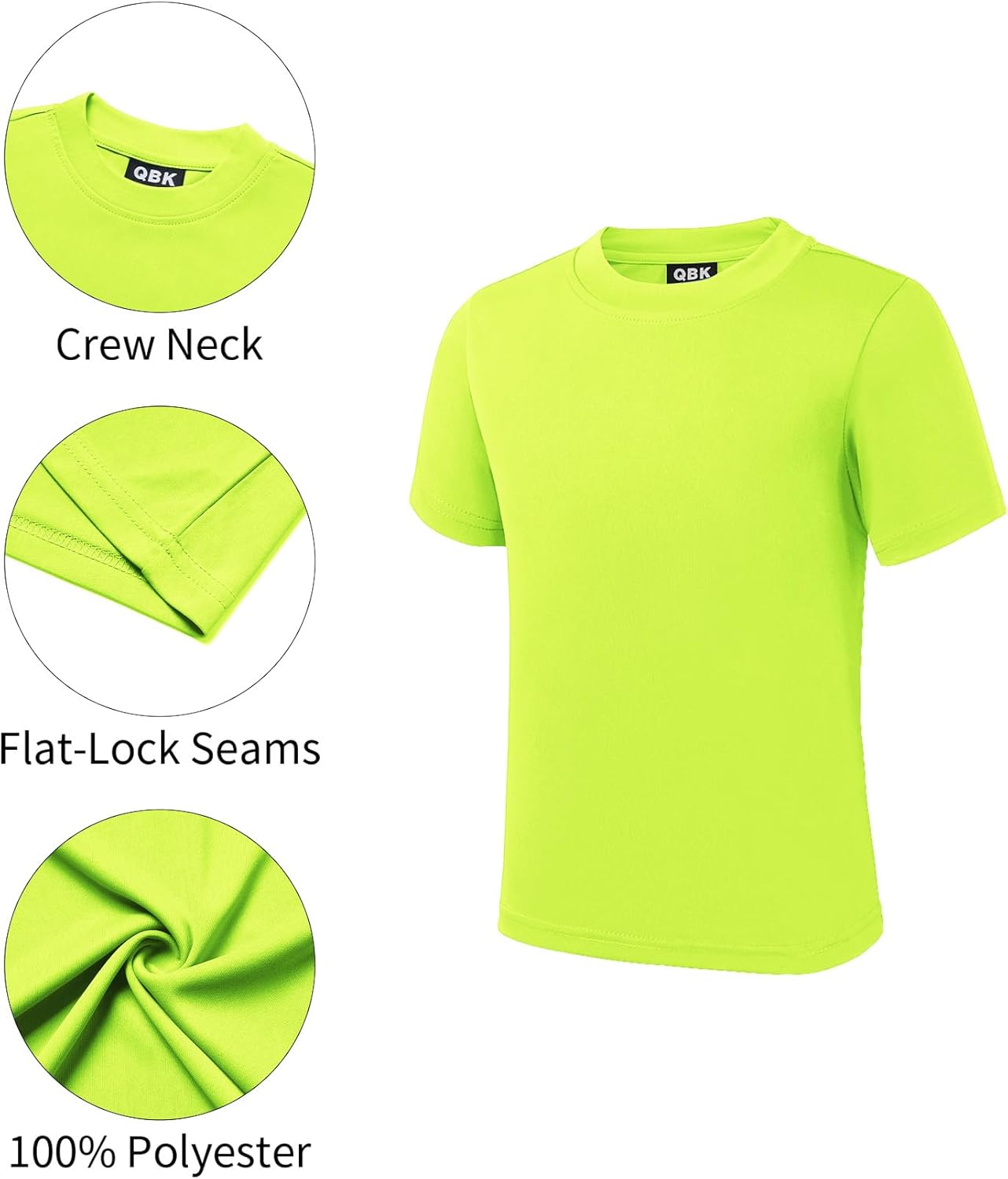 QBK 2TYouth Neon Stripes T-Shirt