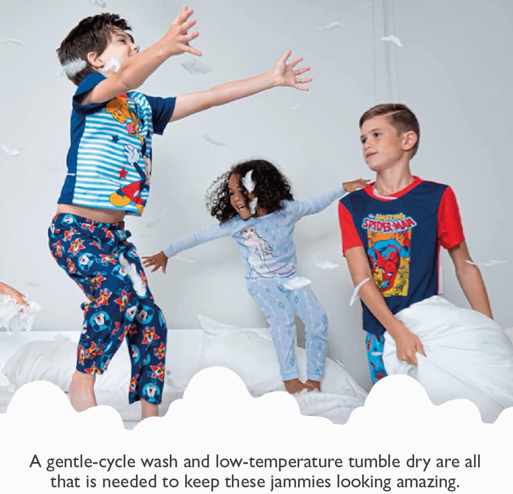 Disney 6-Piece Snug-fit Cotton Pajama Set for Kids
