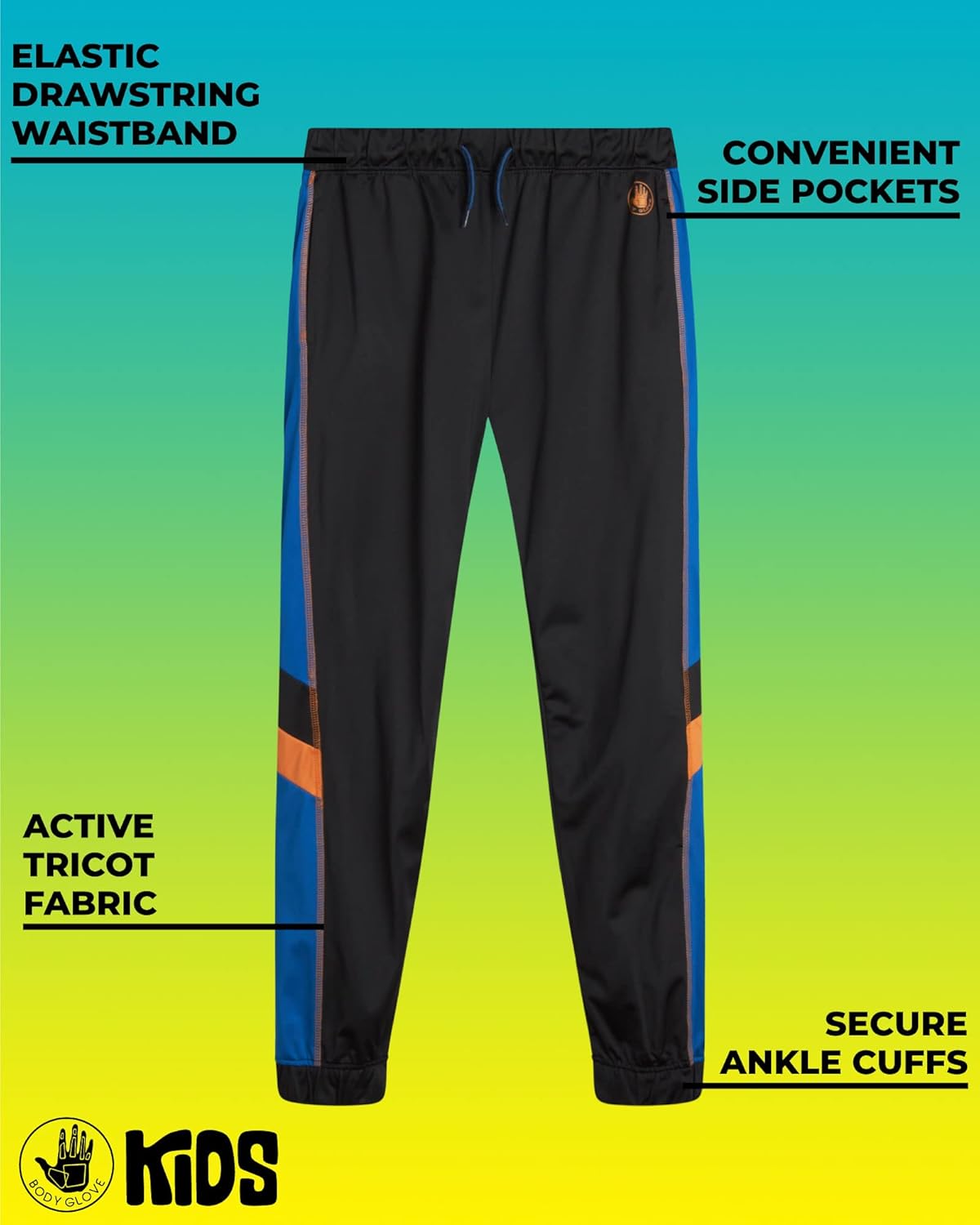 Body Glove Boys Sweatpants - Comfortable jogger pants