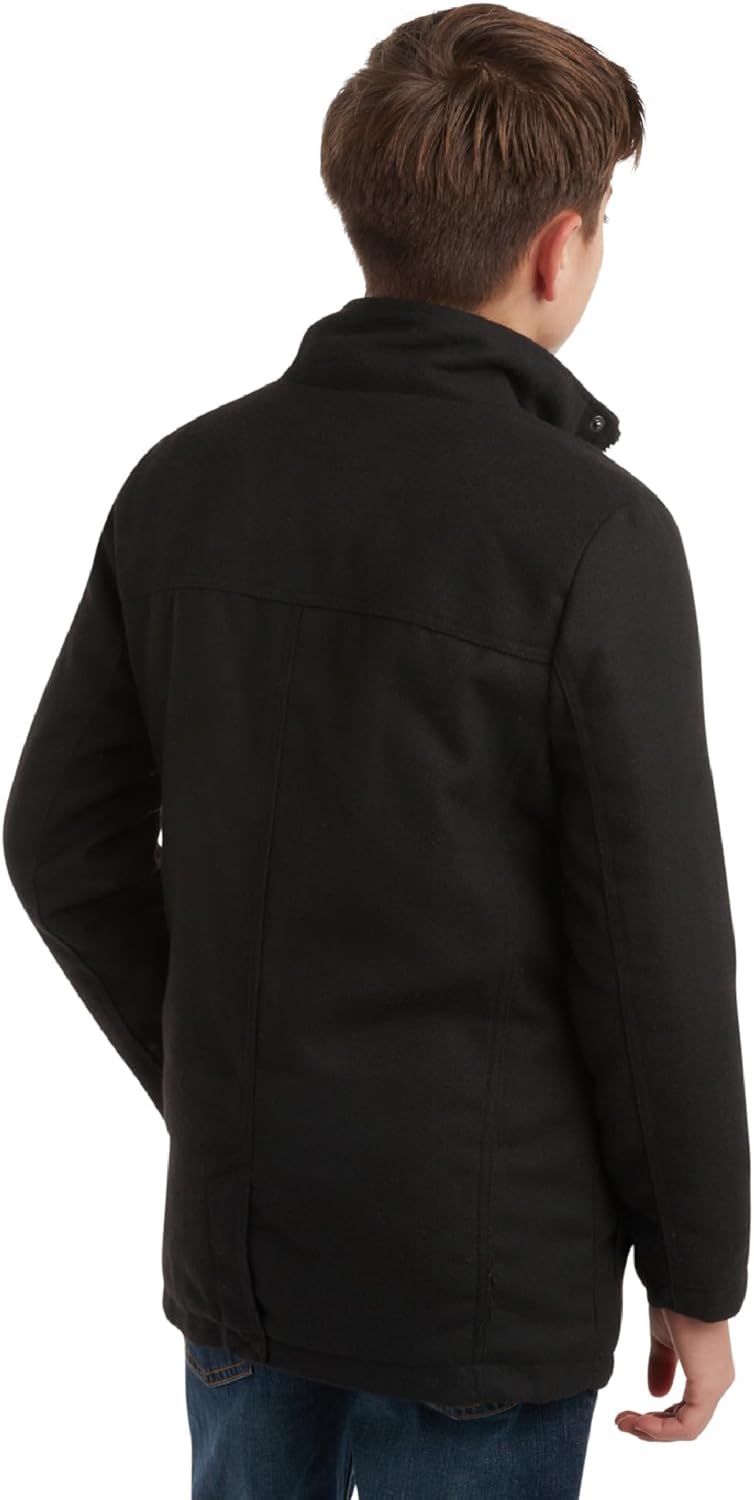 Warm Stylish Boys Wool Dress Coat circulating Your Fashionable Winter Look