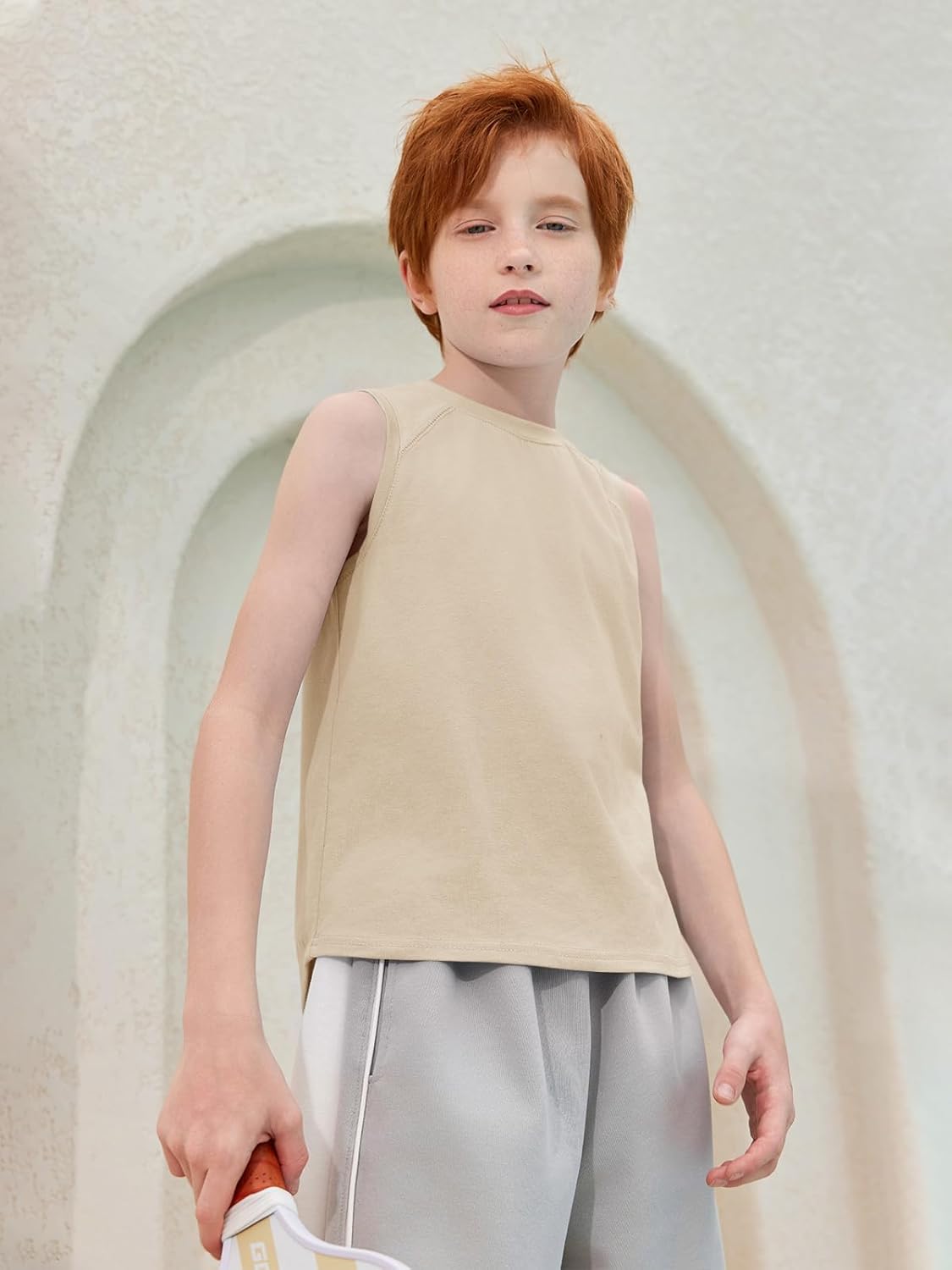 Haloumoning Boys Tank Tops 5-14