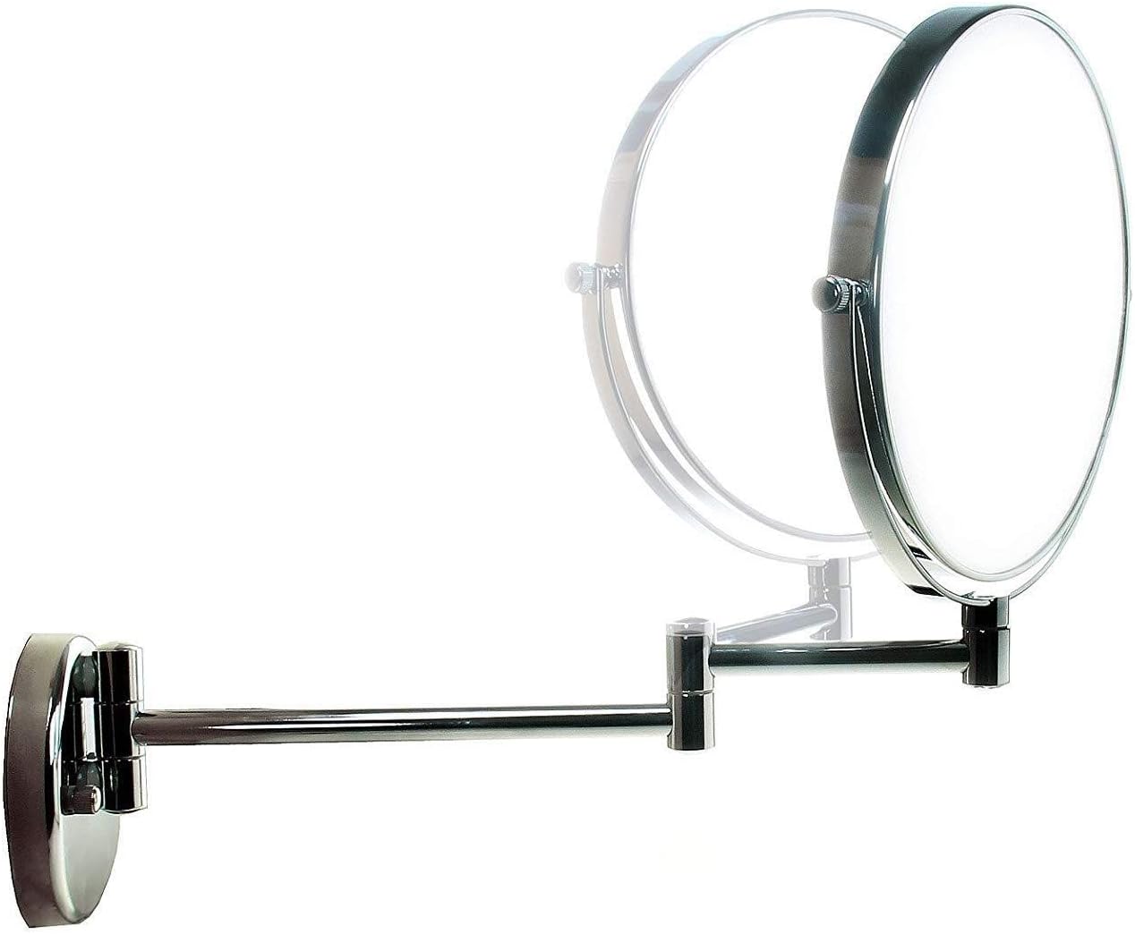 AMHIL Foldable Wall-Mounted Vanity Mirror