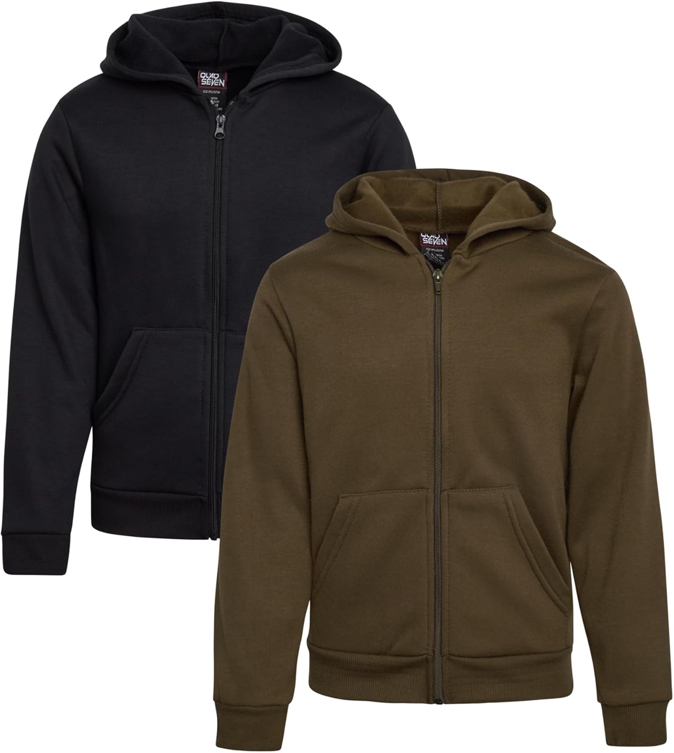 Couch-to-Court Boys Sweatshirt Zip Up Fleece Full Zip
