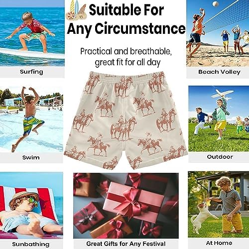 Visesunny Boys Swim Trunks Fashionable Comfortable