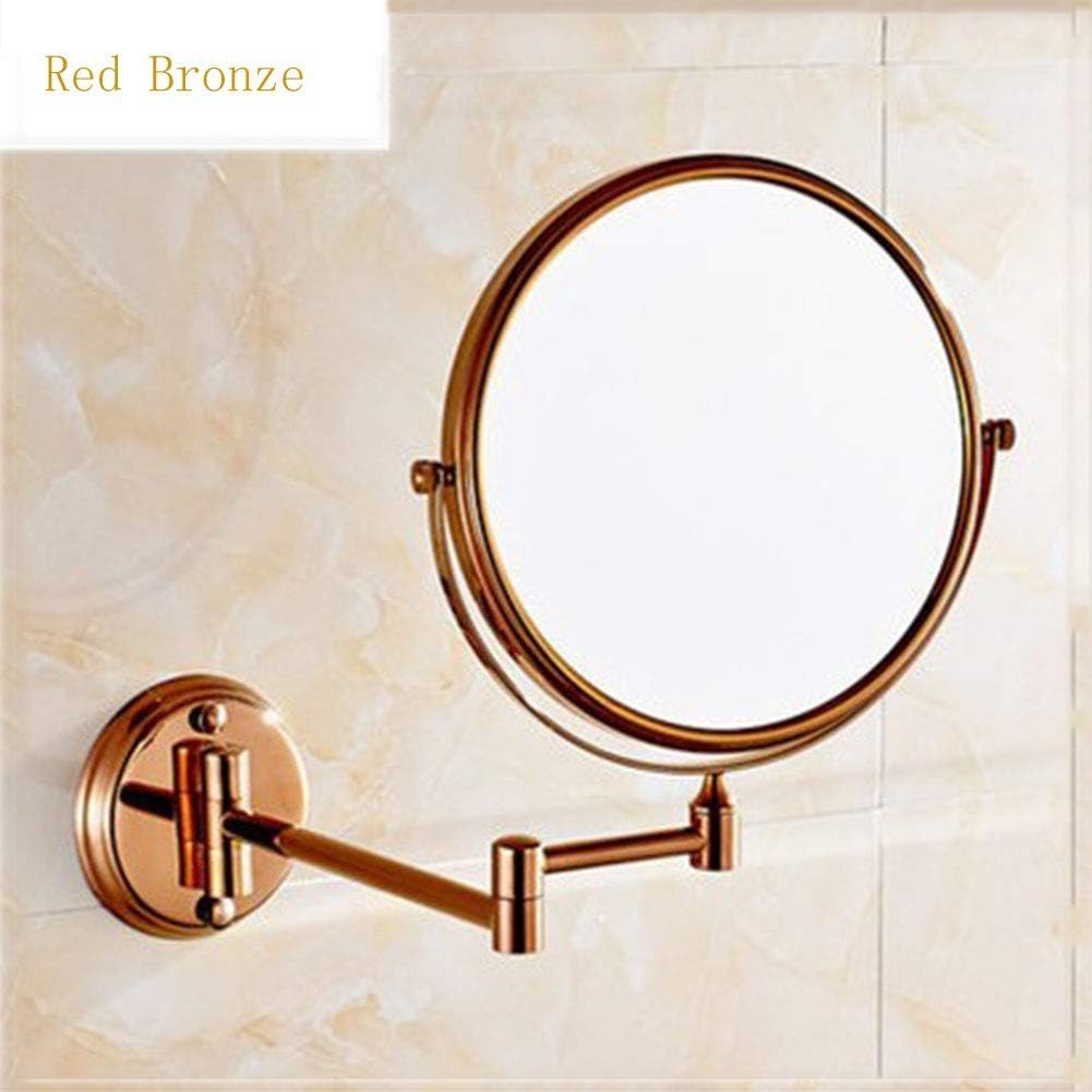 8-inch Wall-Mounted Makeup Mirror Double-Sided for Beauty Comfort