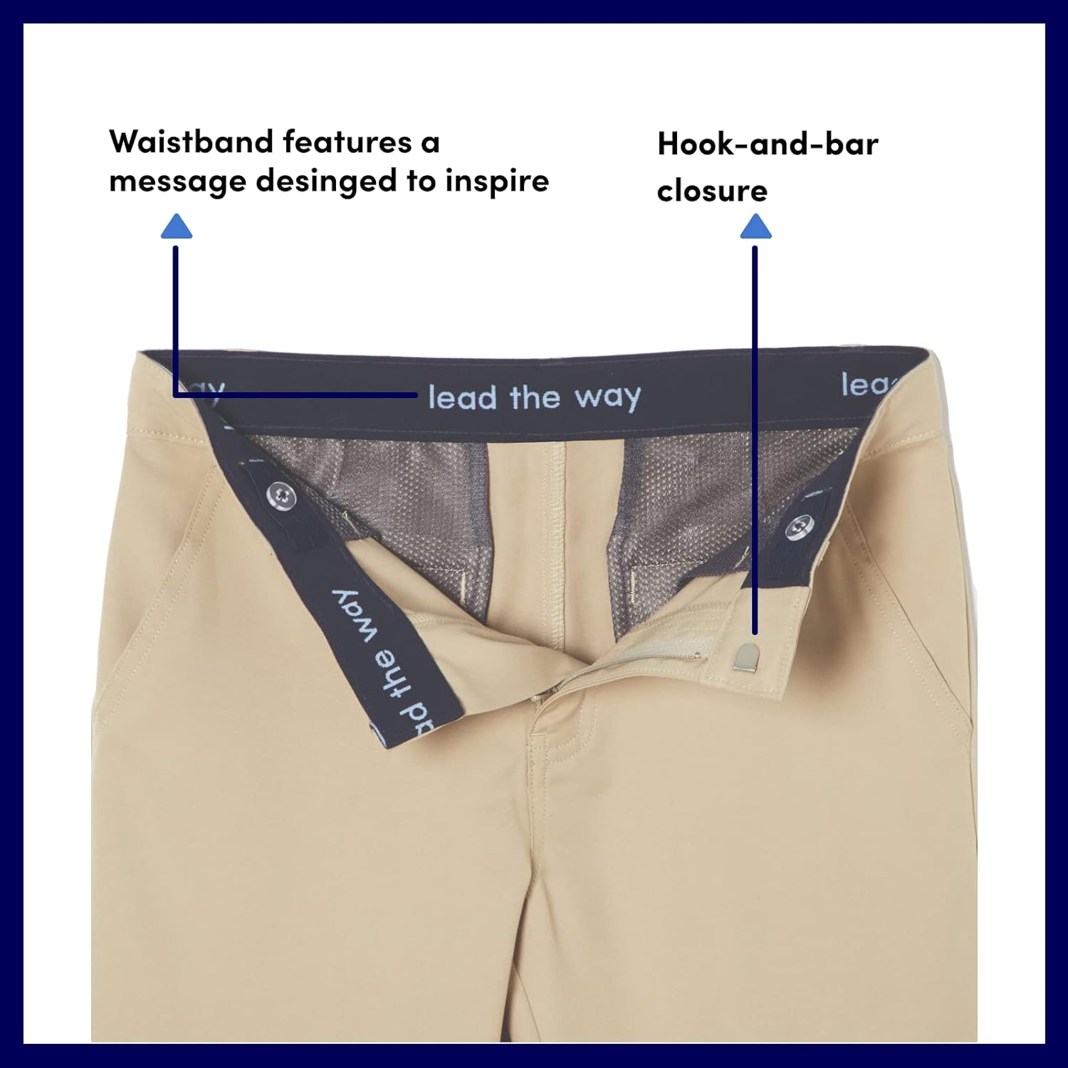 French Toast Boys Performance Stretch Shorts