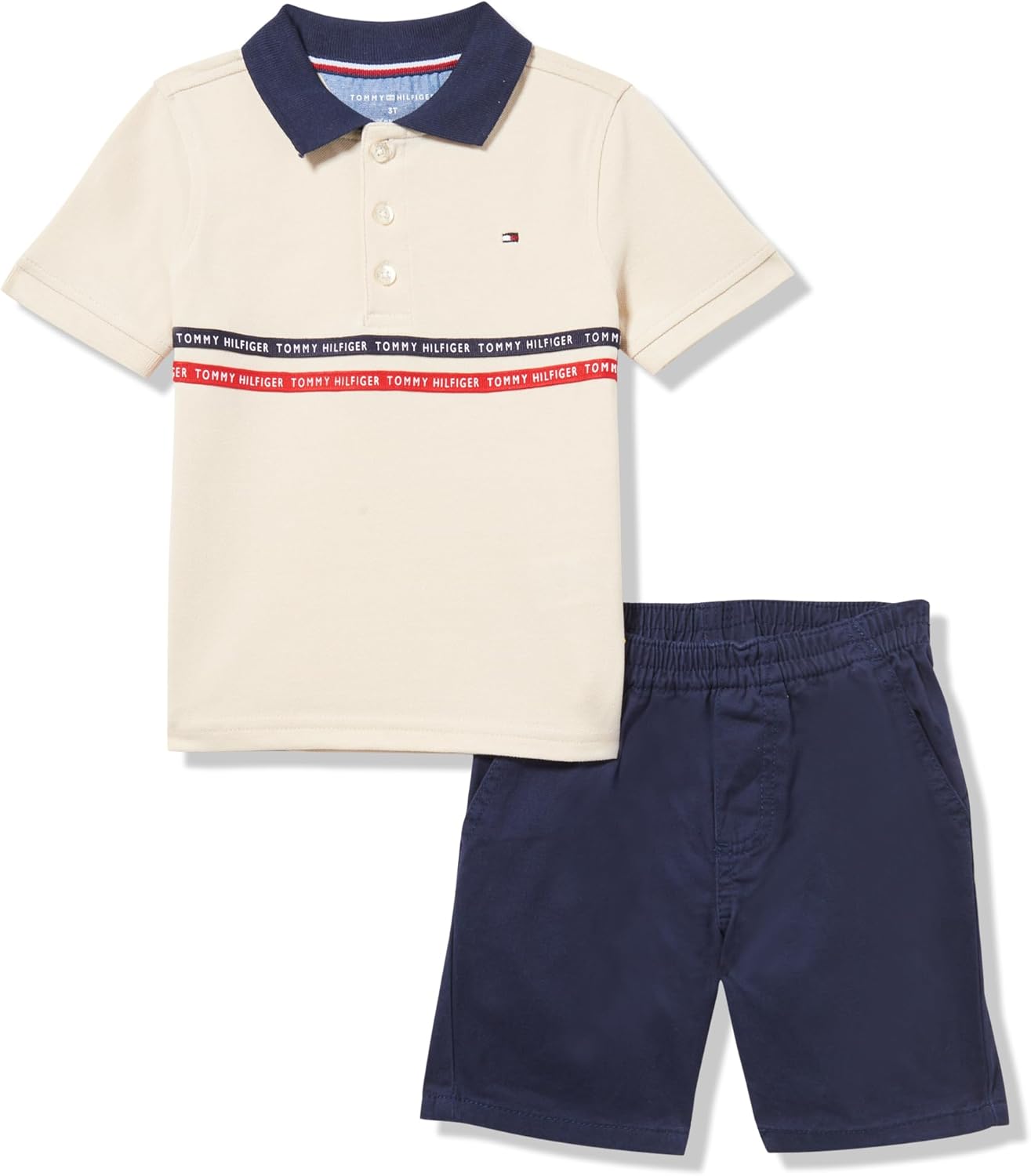 Tommy Hilfiger Boys 2-Piece Polo Short Set