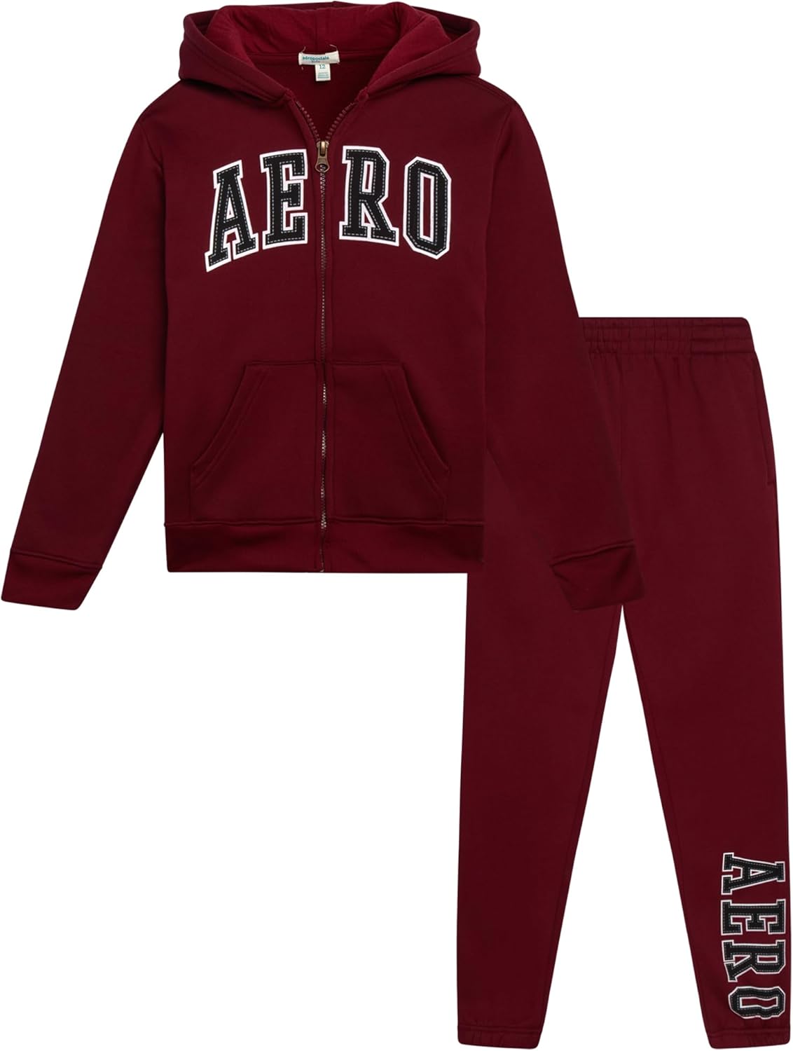 AEROPOSTALE Boys Track Suit Set Cohesive Overalls for Ages 8-12