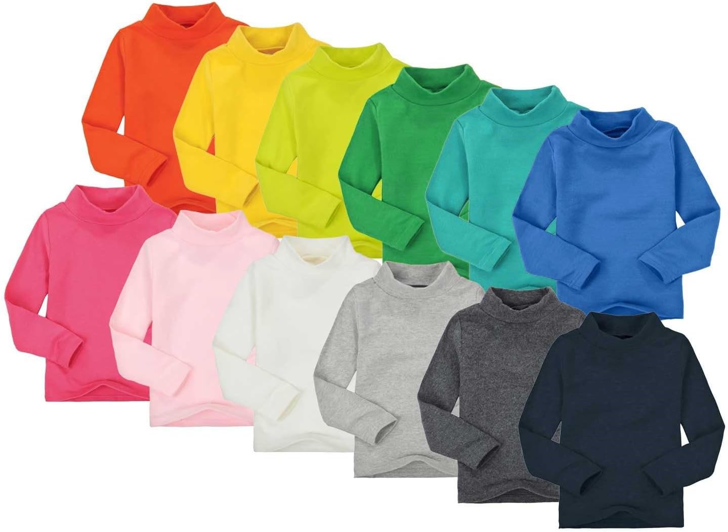Thermal Compression Shirts for Kids Boys Girls Long Sleeve Base Layer Tops