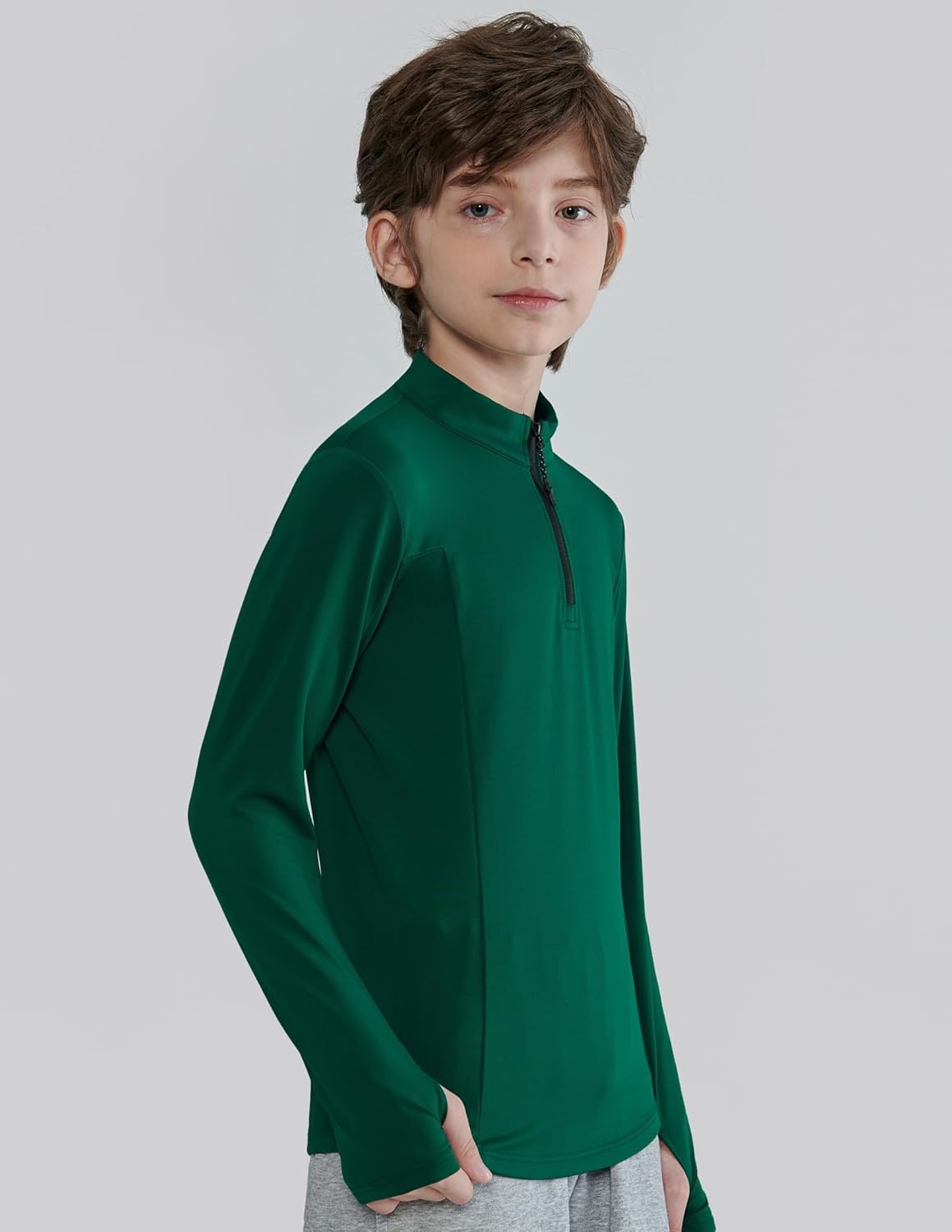 Liberty Pro 3 Pack Boys Quarter Zip Shirts