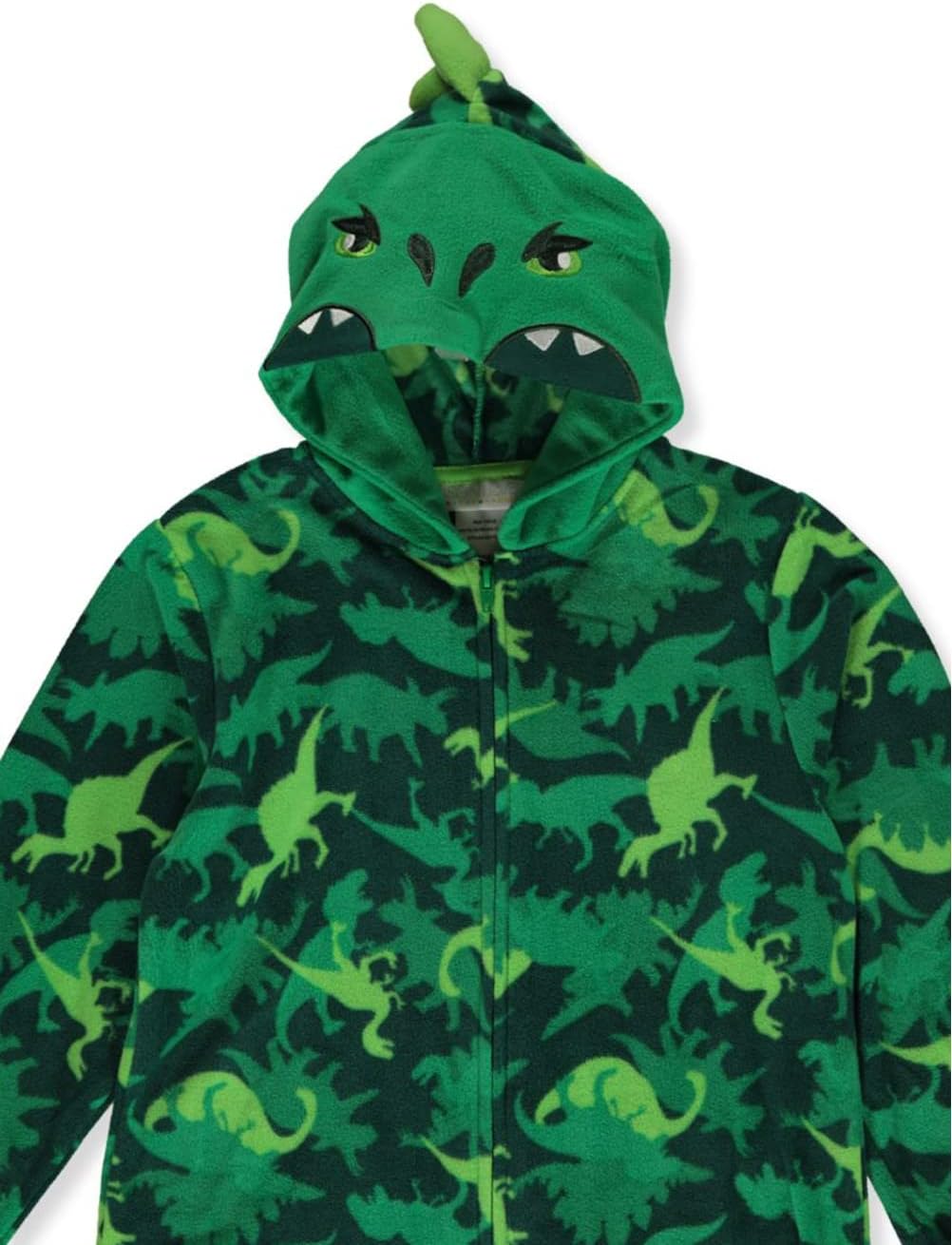 Saint Eve Boys T-Rex Hooded blanket sleeper with 3D face