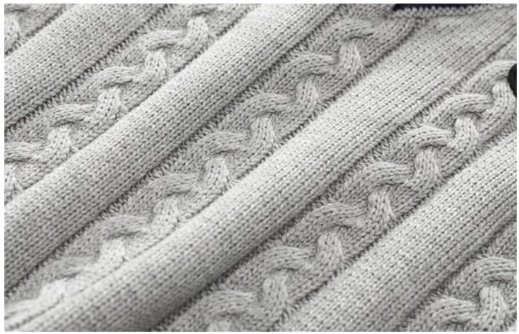 Achiyi Boys Cable Knit V-Neck Sweater Vest