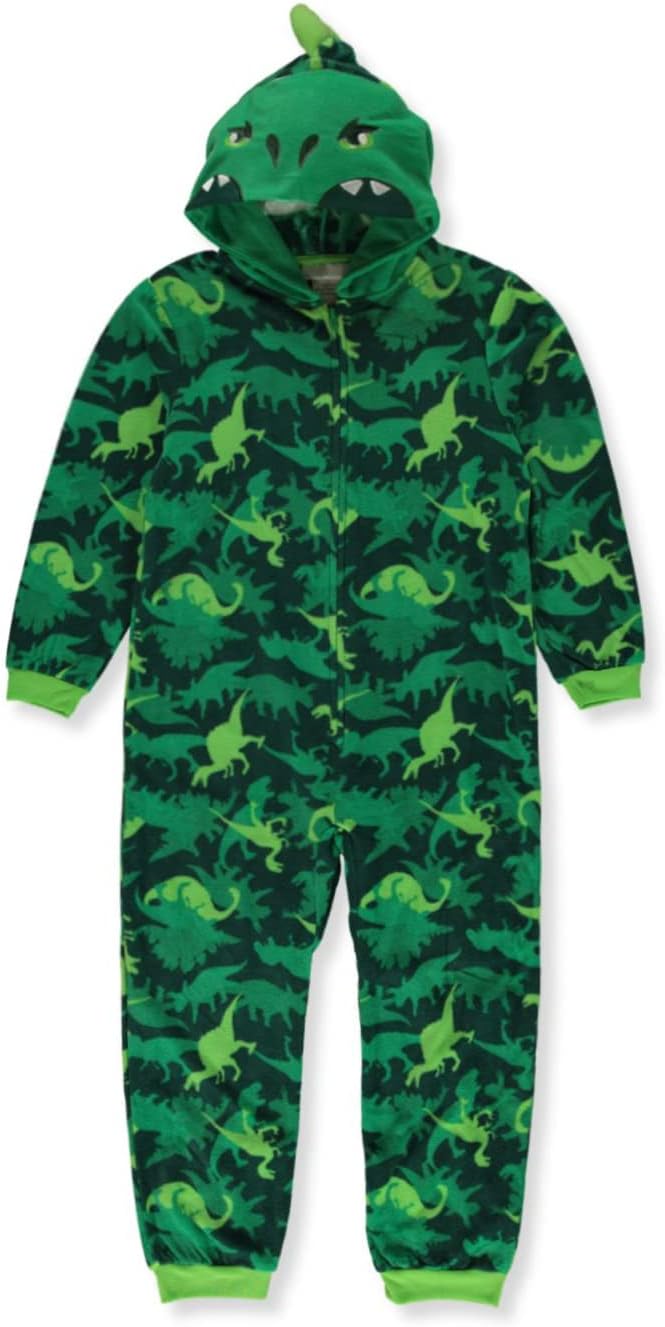 Saint Eve Boys T-Rex Hooded blanket sleeper with 3D face