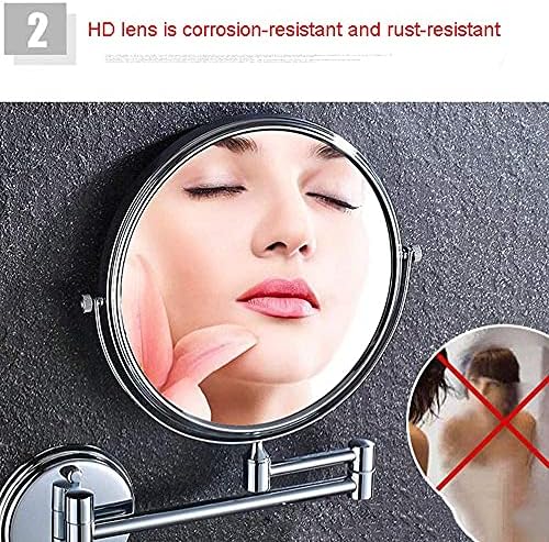 Luxury Gold and Silver Vanity Mirror