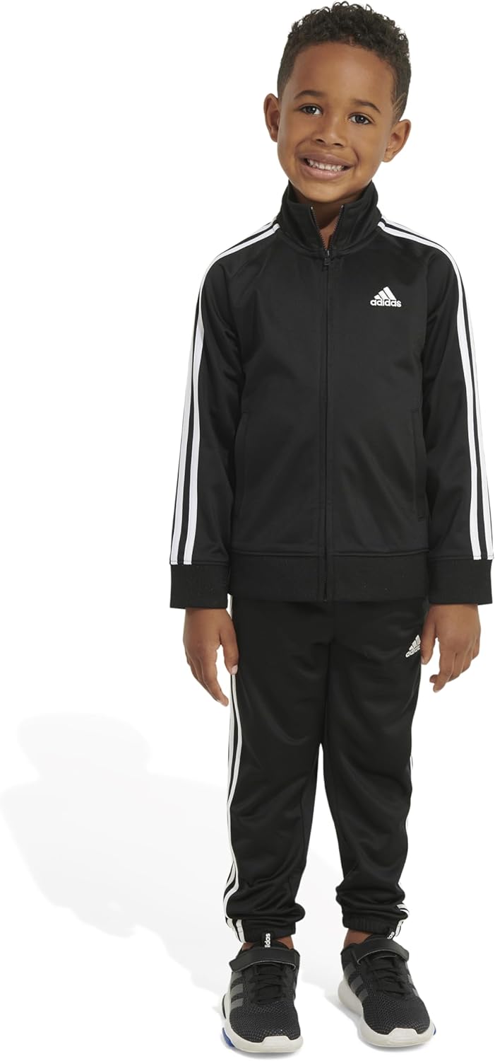 Stayutions Boys Tricot Tracksuit Jacket Jogger Pant Set by Adidas