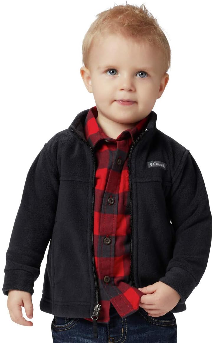 Columbia Boys Steens Mountain II Fleece Jacket Warm Stretchable and Perfect for Outdoor Activities