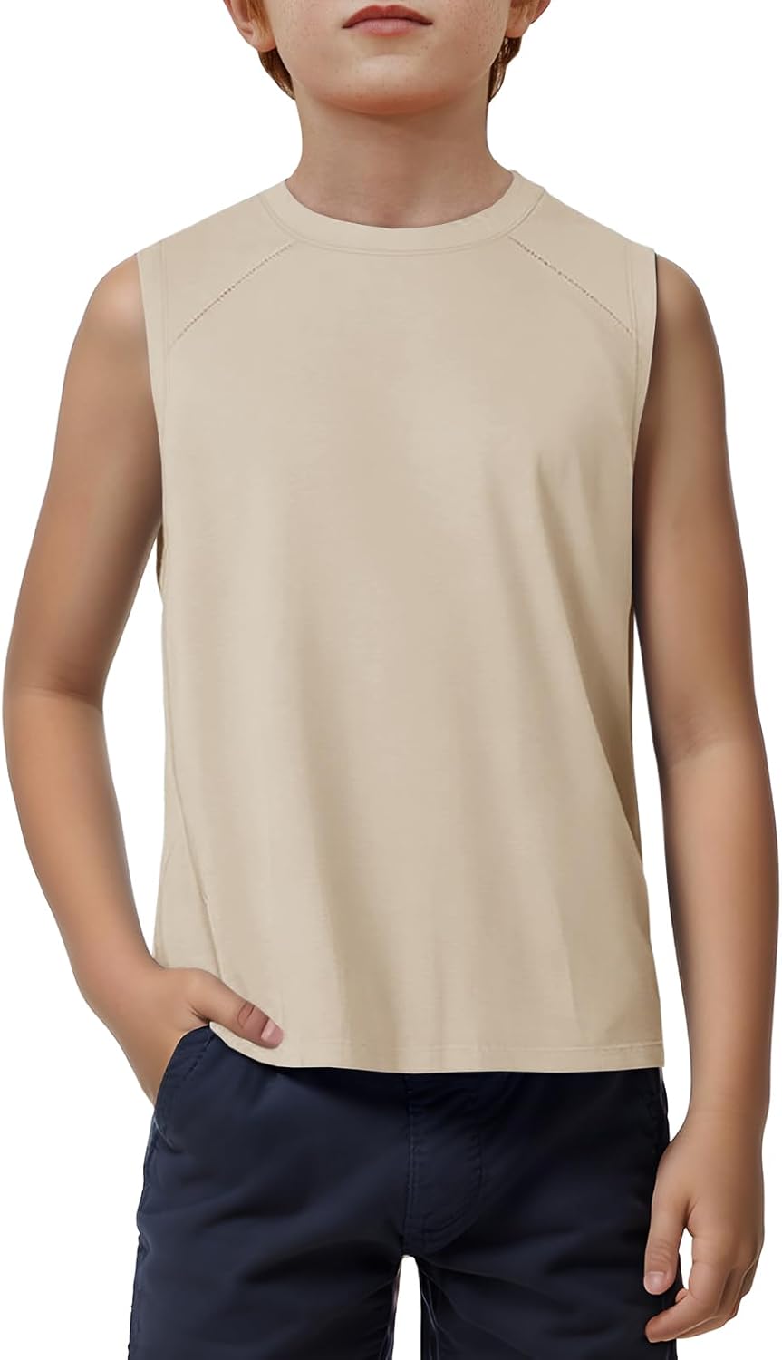 Haloumoning Boys Tank Tops 5-14